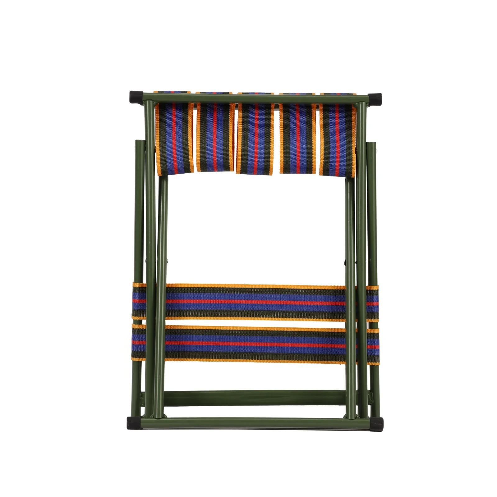 Royalford RF12940 Foldable Camping Chair | Strong Iron Frame | Durable Woven Strap Seat Outdoor Folding Chair | Lightweight Portable Picnic, Garden Seating Solution - Image 5