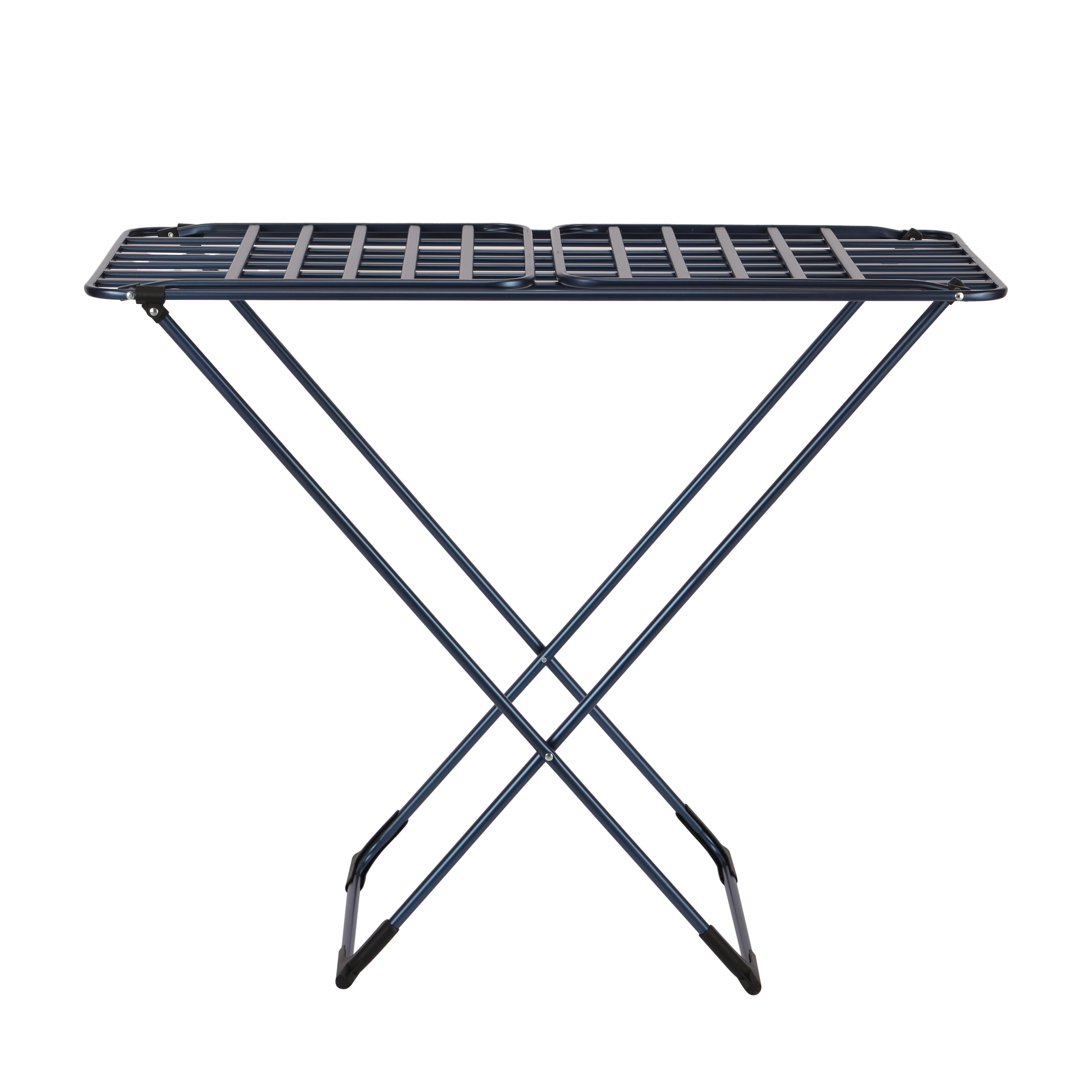 Royalford RF12942 Clothes Drying Stand | features a foldable steel frame, 16m drying space, rust-resistant coating, good airflow, and supports up to 15kg laundry - Image 2
