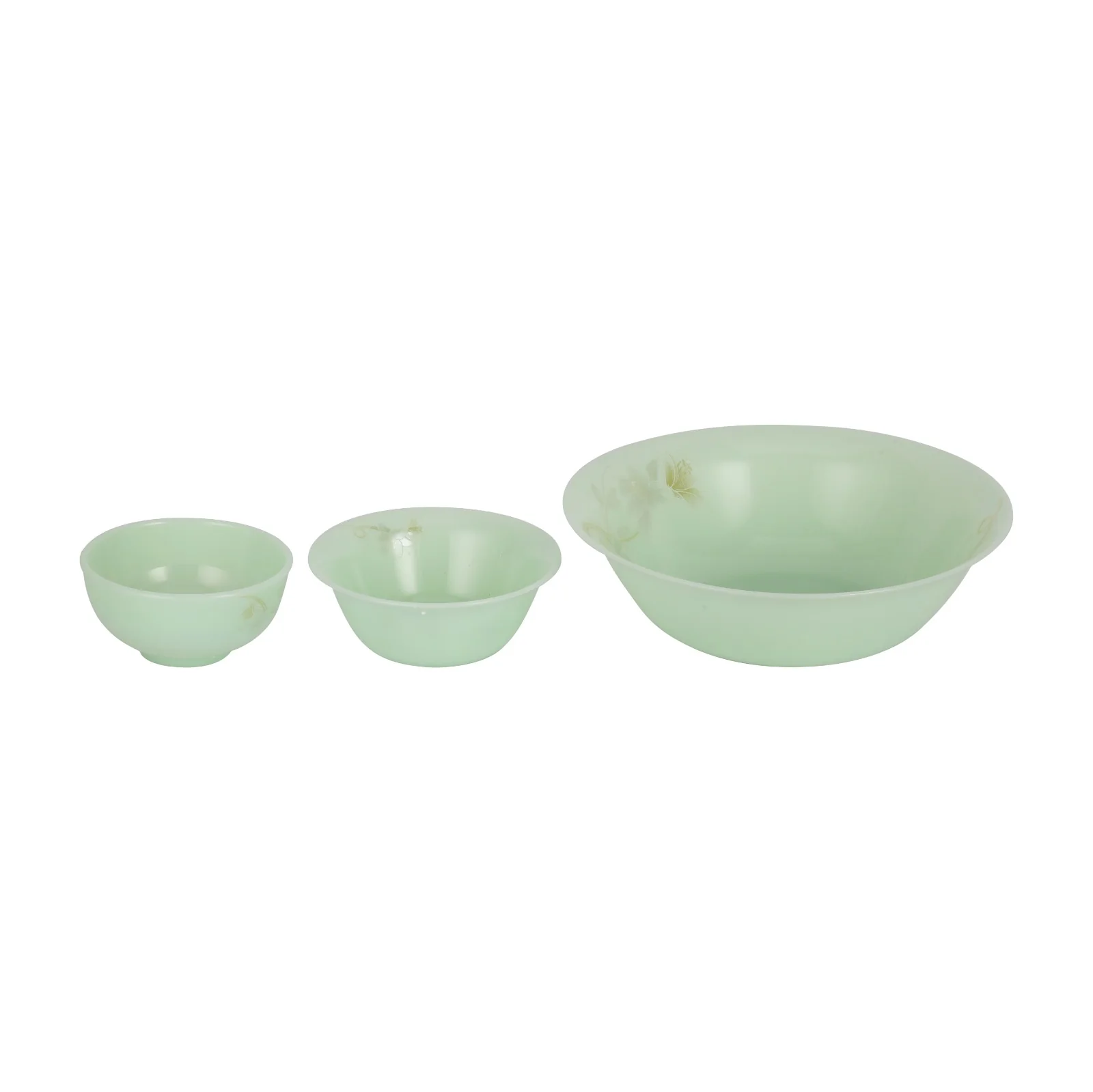 Royalford RF12945 Crystaluxe Luxury Opal Dinner Set 33-Piece | Elegant Floral Design|  Lightweight Dinnerware for Everyday Family Meals and Special Occasion Dining - Image 3