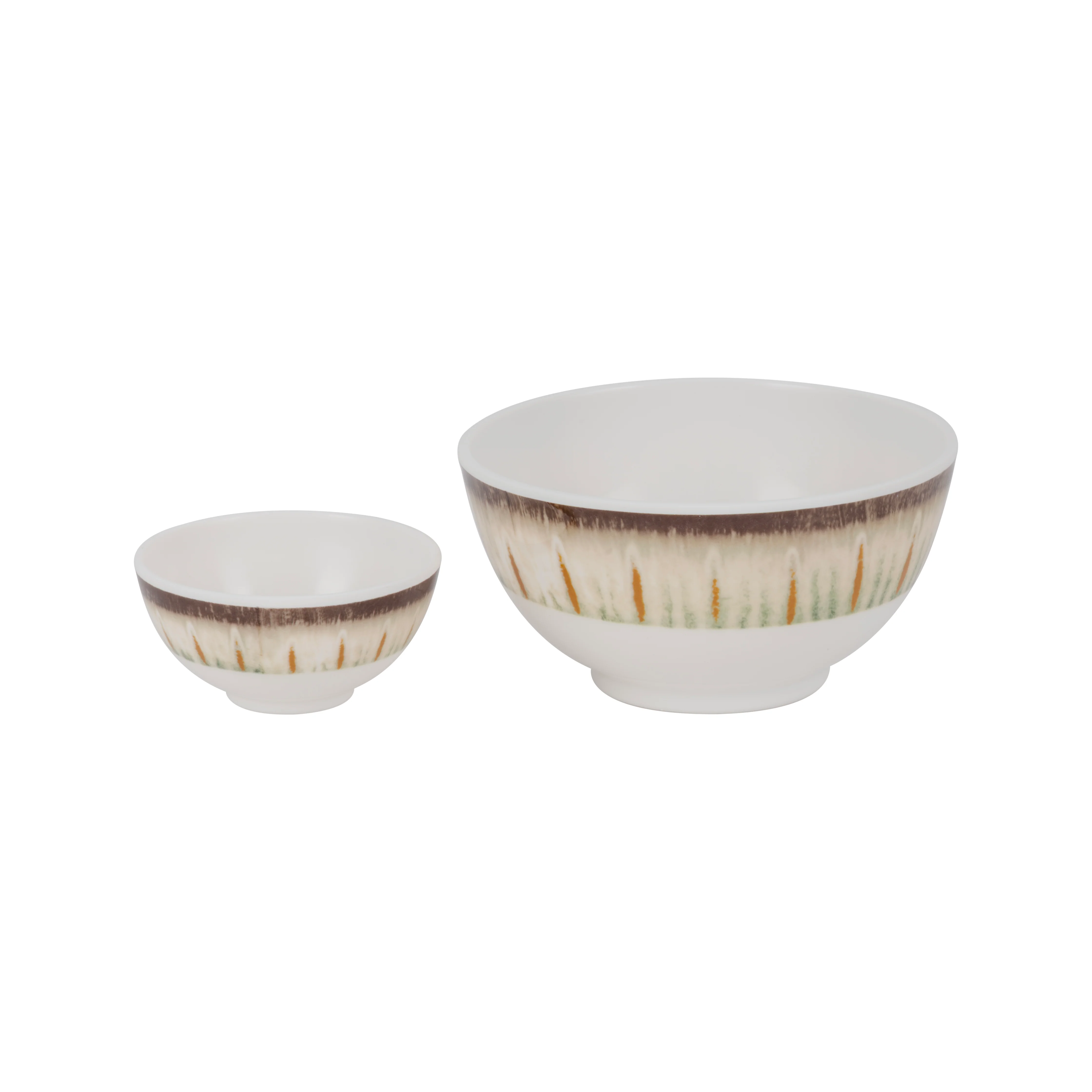 Royalford RF12946 Greenyard 20Pc Melamine Dinner Set |elegant green design| break-resistant melamine| dishwasher safe use| perfect for everyday meals & special occasions - Image 2