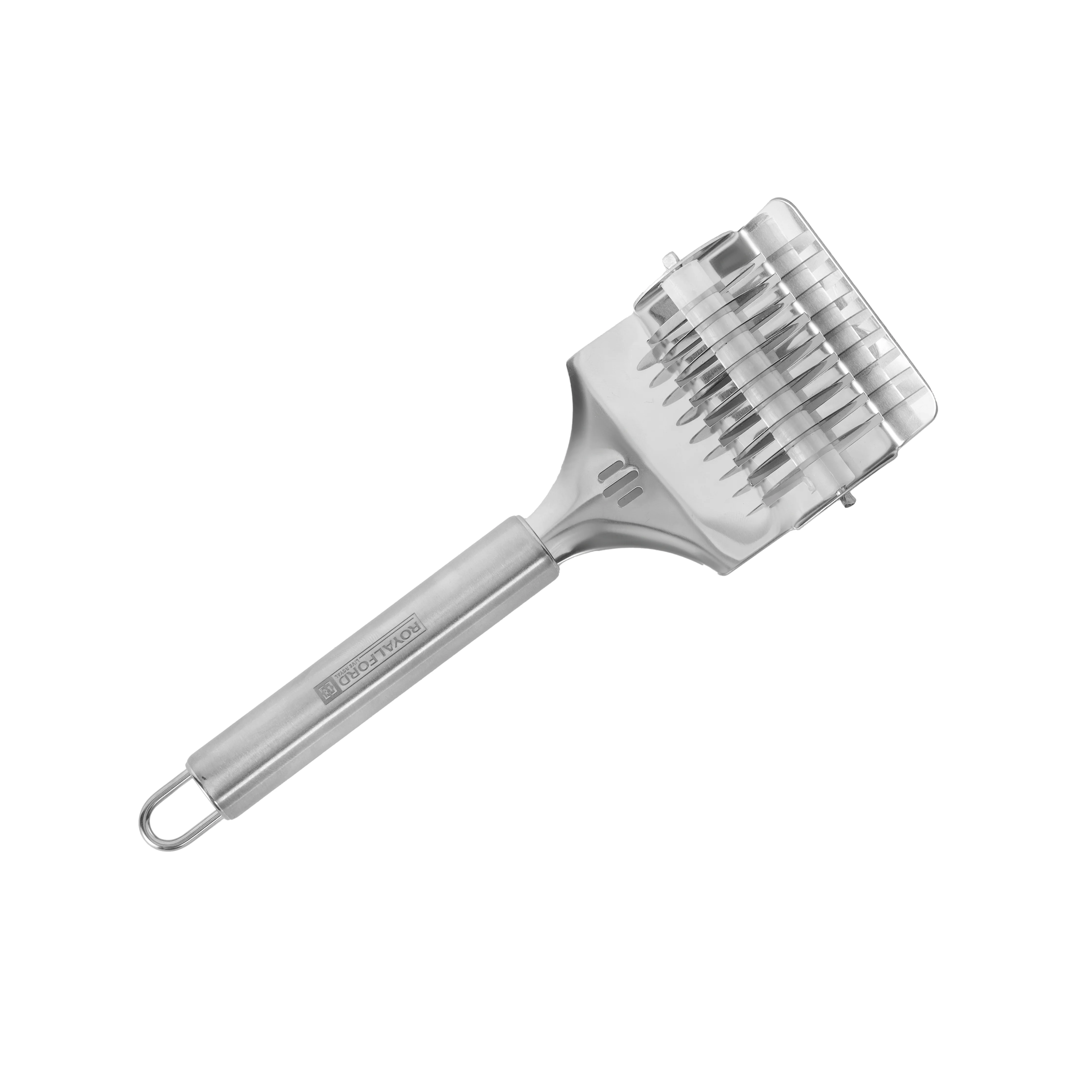 Royalford RF12952 Multipurpose Noodle Cutter| durable stainless steel blades, ergonomic handle| sharp edges for effortlessly cutting noodles, pasta & vegetables| - Image 2