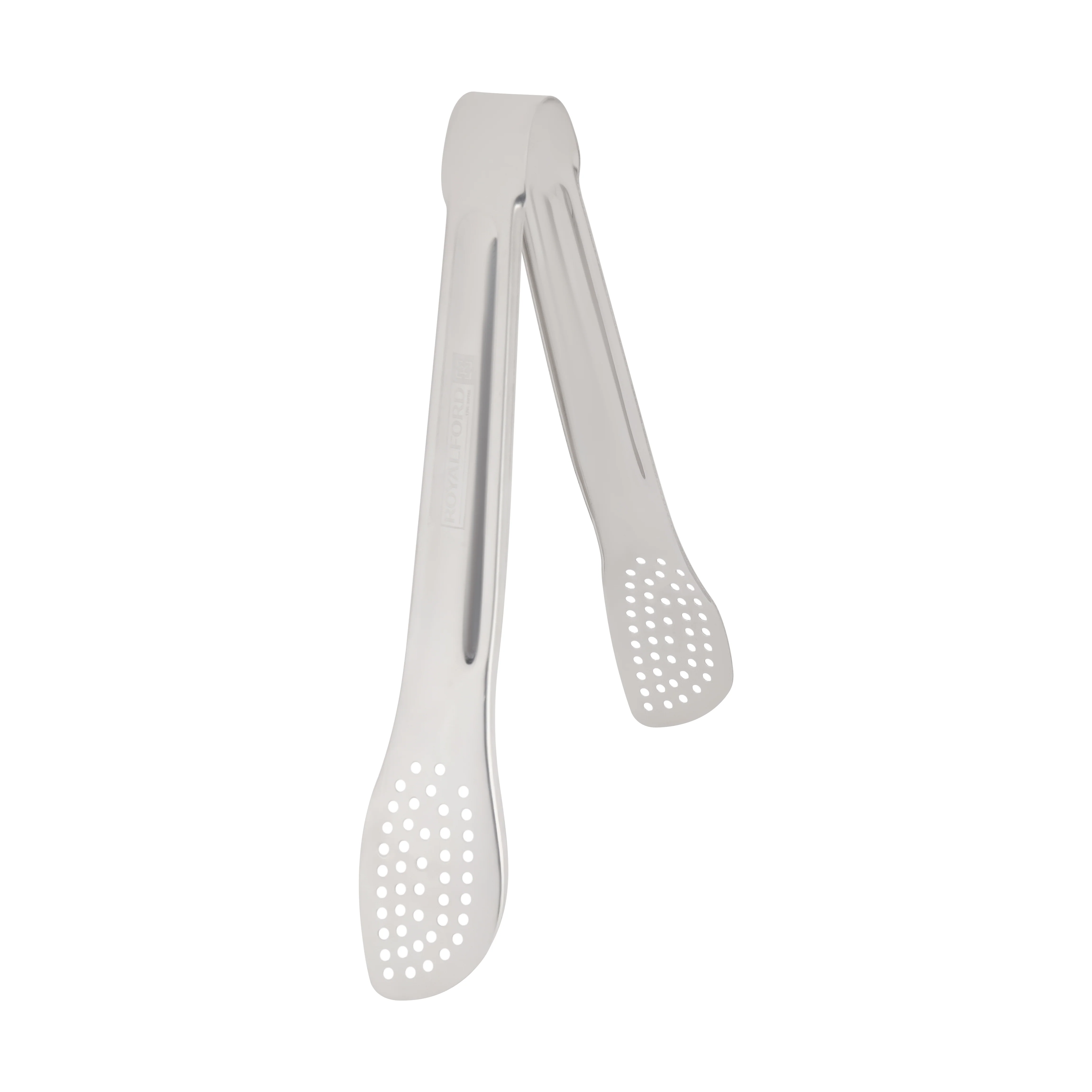 Royalford RF12975 Stainless Steel Food Tong| durable 24cm design with strong grip edges & rust-resistant build| ergonomic handle for easy serving & food handling| - Image 3