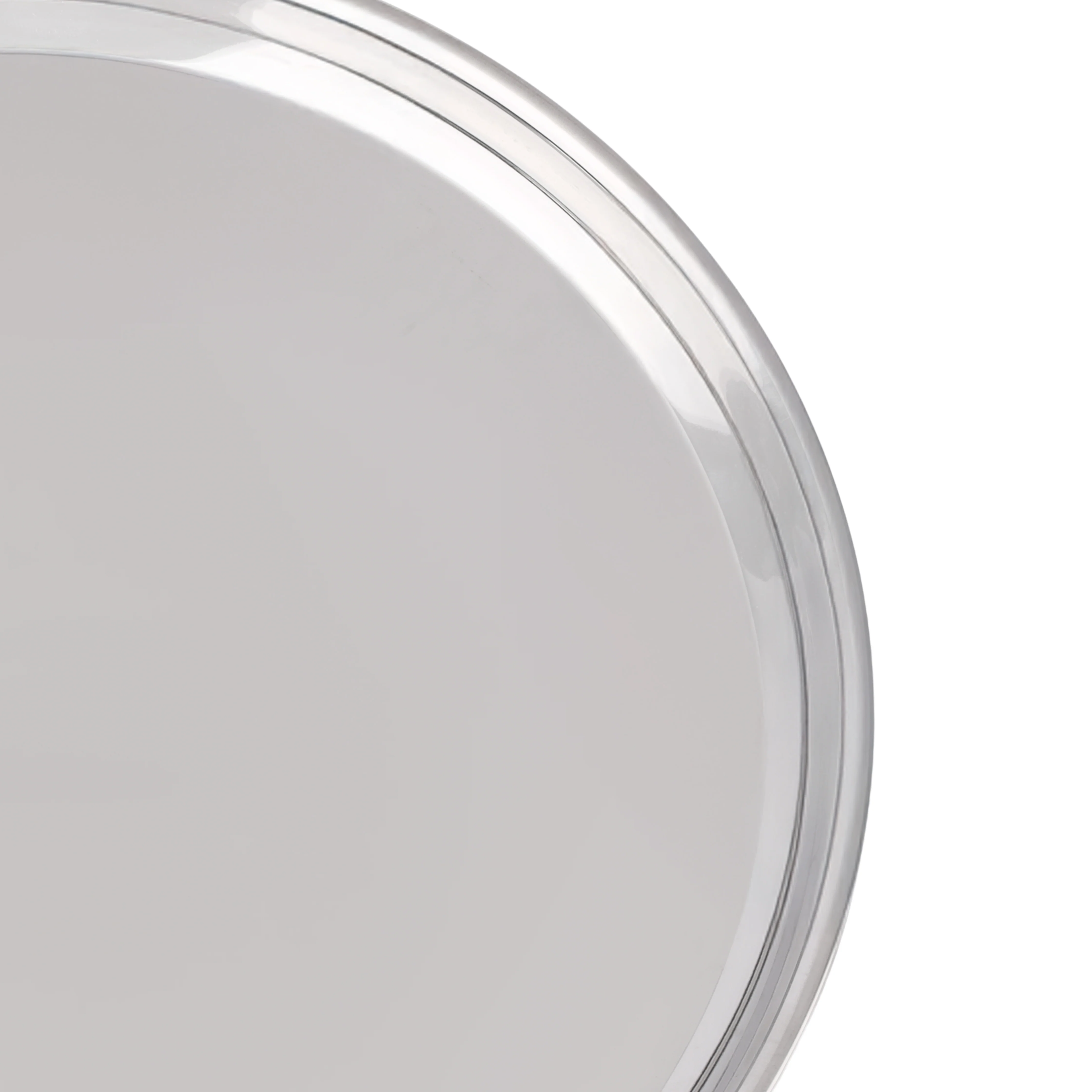 RoyalFord RF13001 28cm Stainless Steel Plate | Durable Rust Resistant Dinner Serving Plate | Perfect for  Kitchen &  Restaurant Dining Use | Reusable Round Food Plate - Image 4