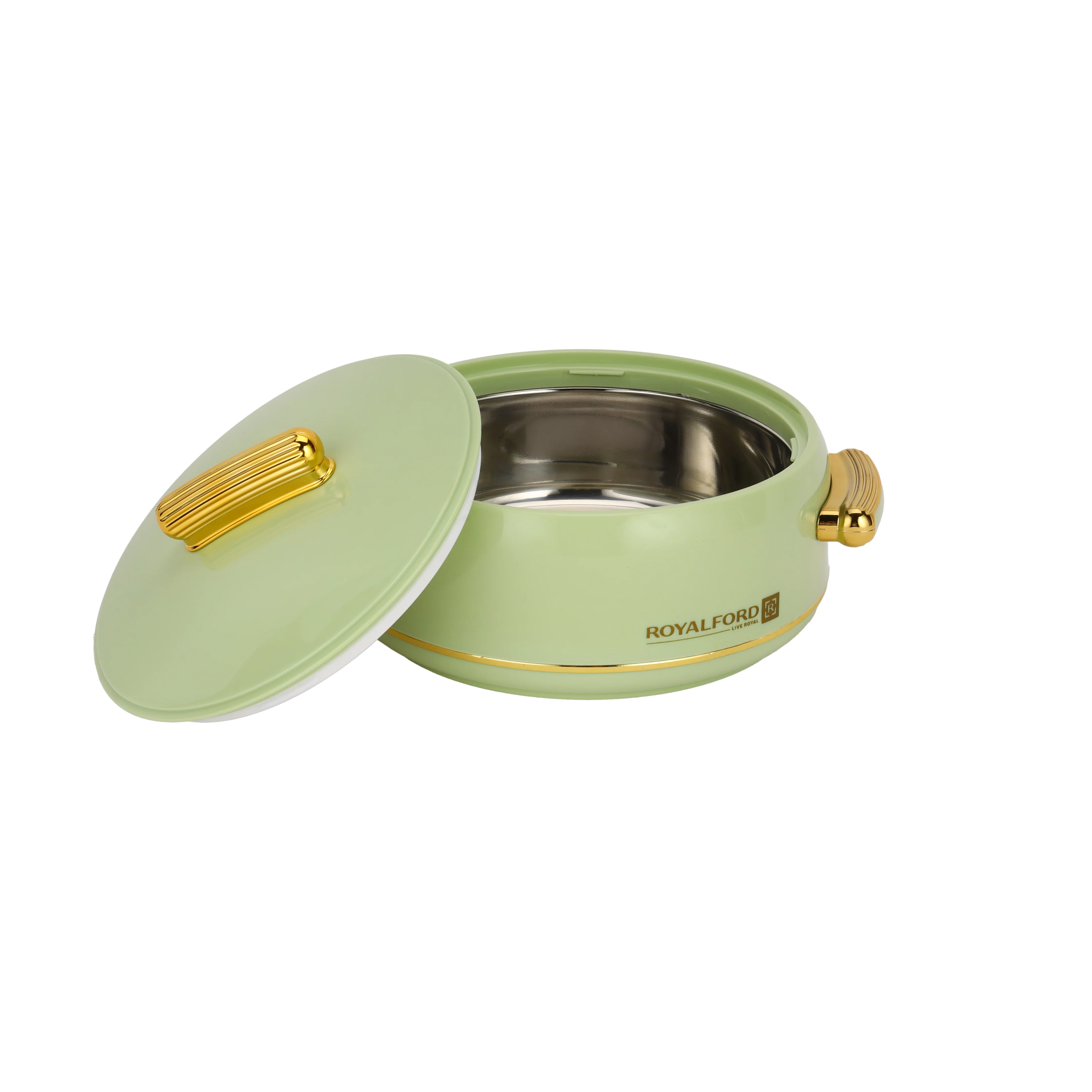 Royalford RF13014 Excelia 1600ml Insulated Hot Pot | Stainless Steel Inner Casing | Super PU Insulation | Firm Twist Lock Lid | Durable PP Body for Hot & Fresh Serving - Image 2