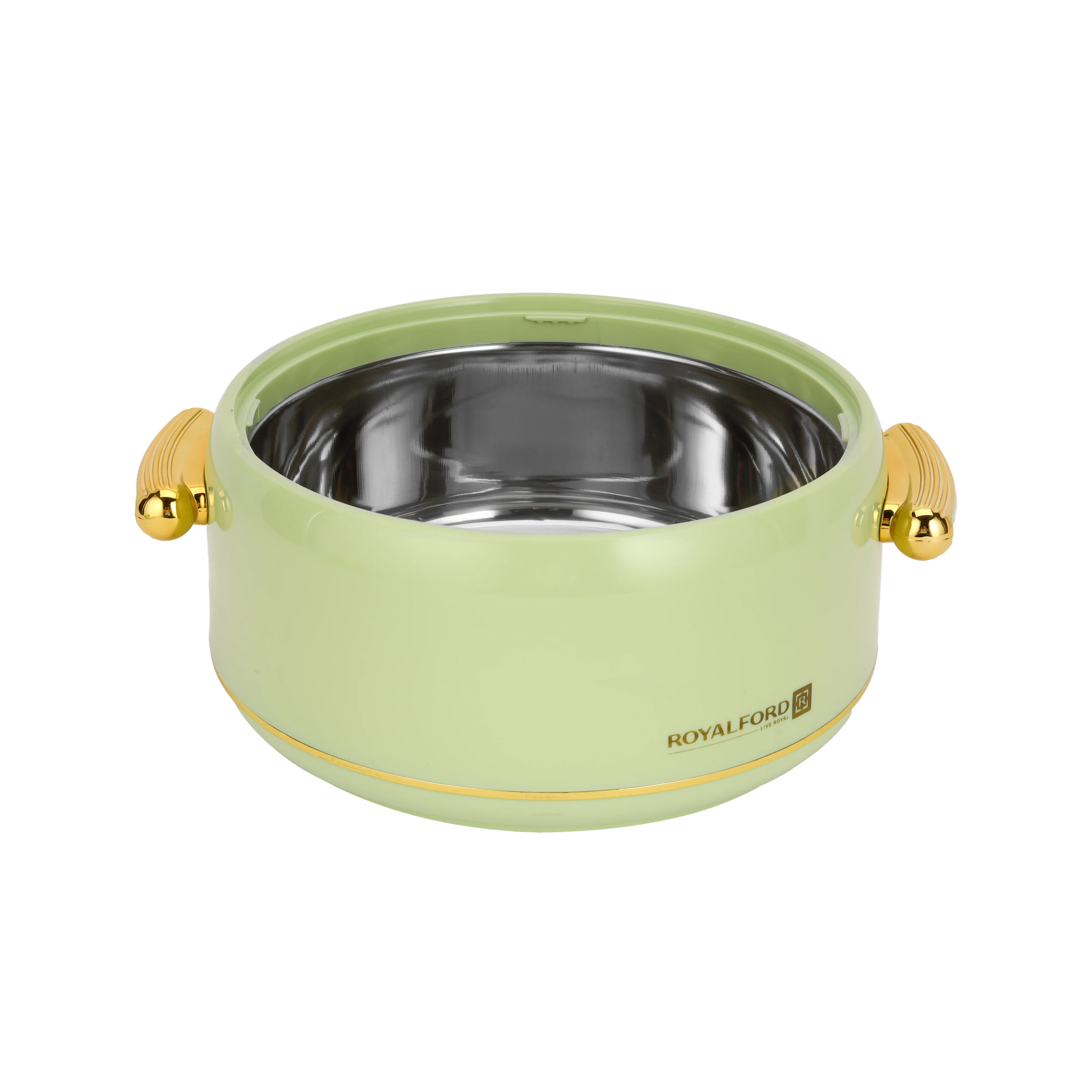 Royalford RF13016 Excelia 3500ml Insulated Hot Pot | SS Inner Casing| Super PU Insulation| Firm Twist Lock Lid| Durable PP Body| Premium Casserole for Hot & Fresh Serving - Image 3
