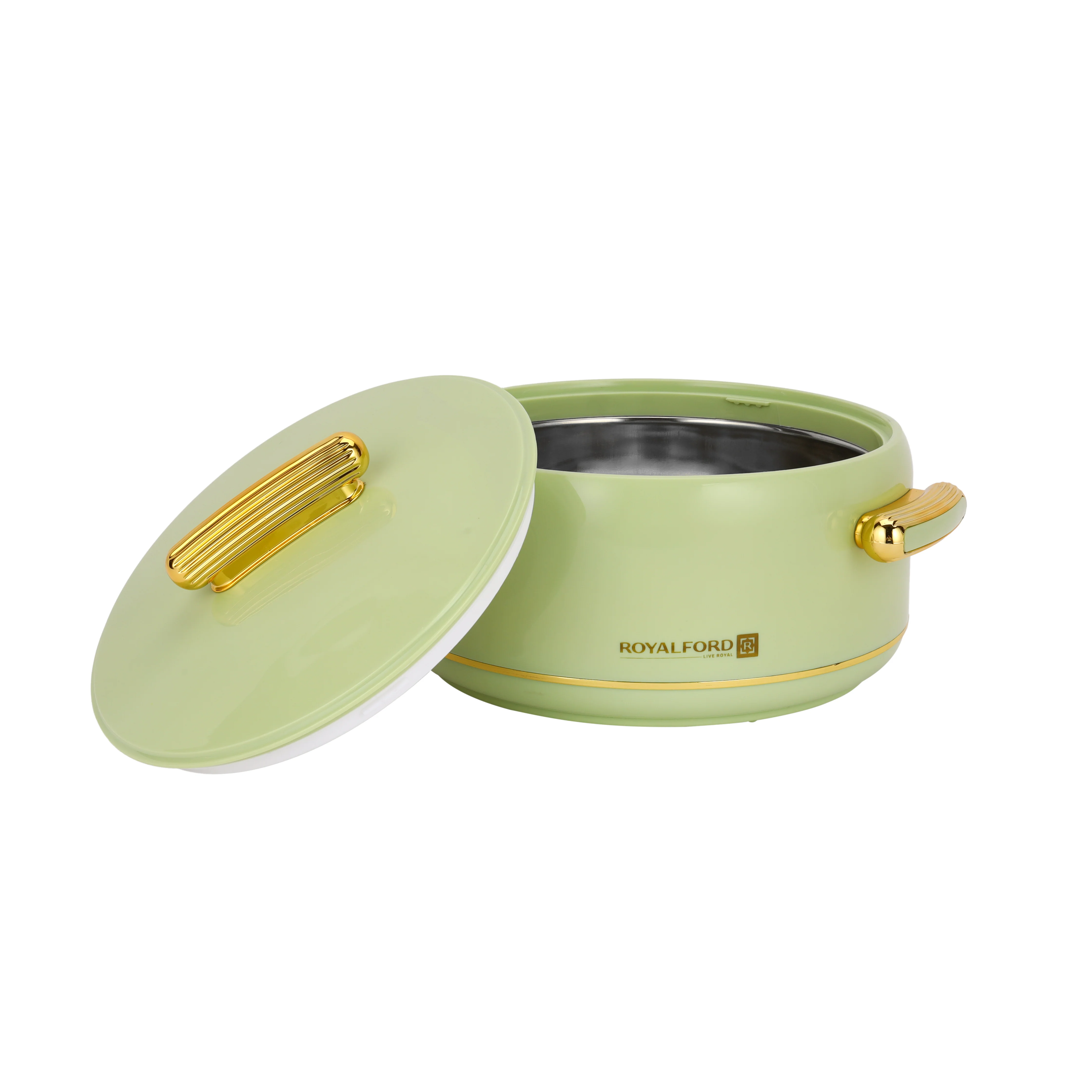 Royalford RF13017 Excelia Insulated Hot Pot 3PC Set | features stainless steel inner casing, premium PU insulation and three sizes to keep food hot,longer hours - Image 5