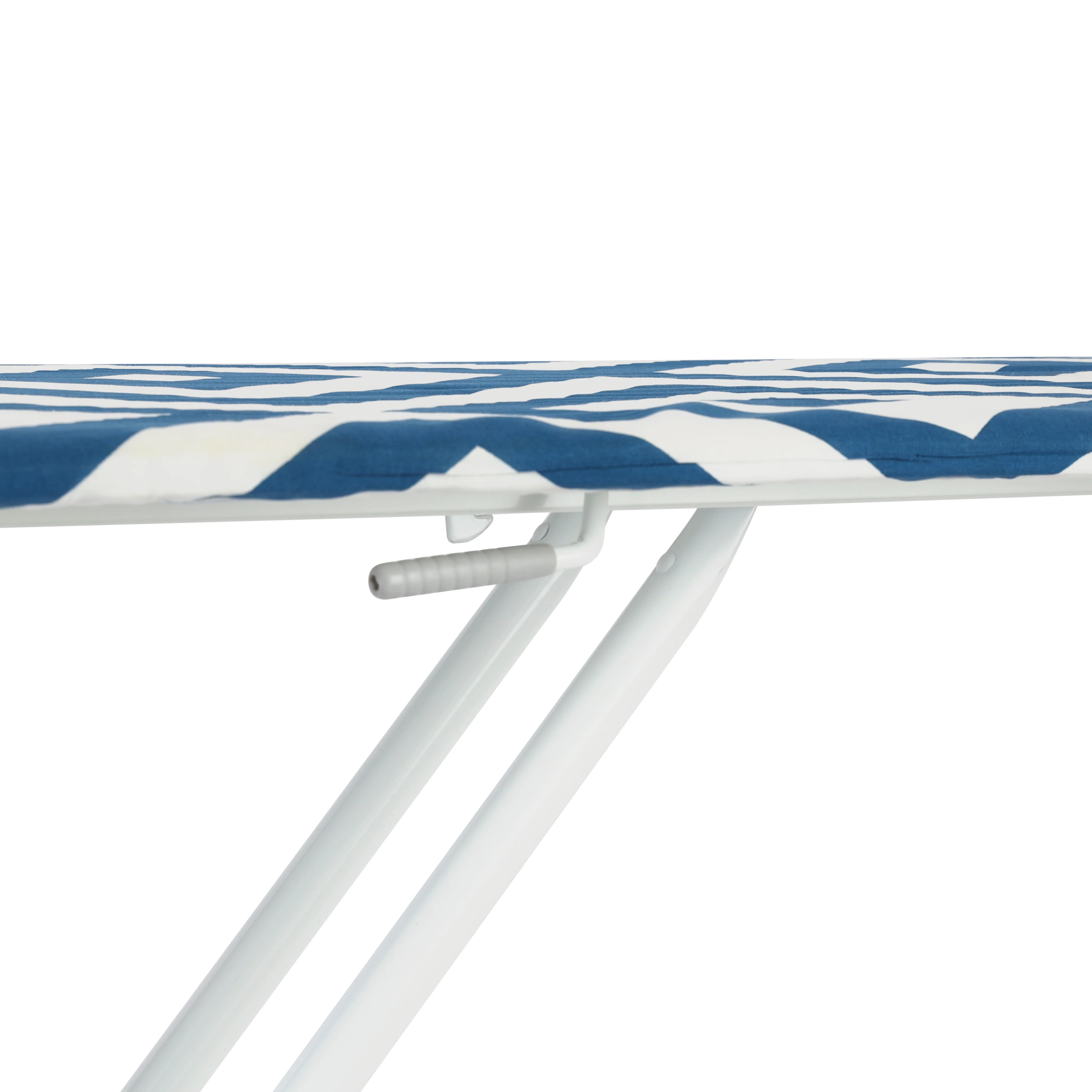 RoyalFord RF1510-IB Foldable Ironing Board | Iron Rest Thick Foam Padding Heat Resistant Cover | Sturdy Steel Frame | Anti Slip Legs | Adjustable Height Iron Table - Image 5