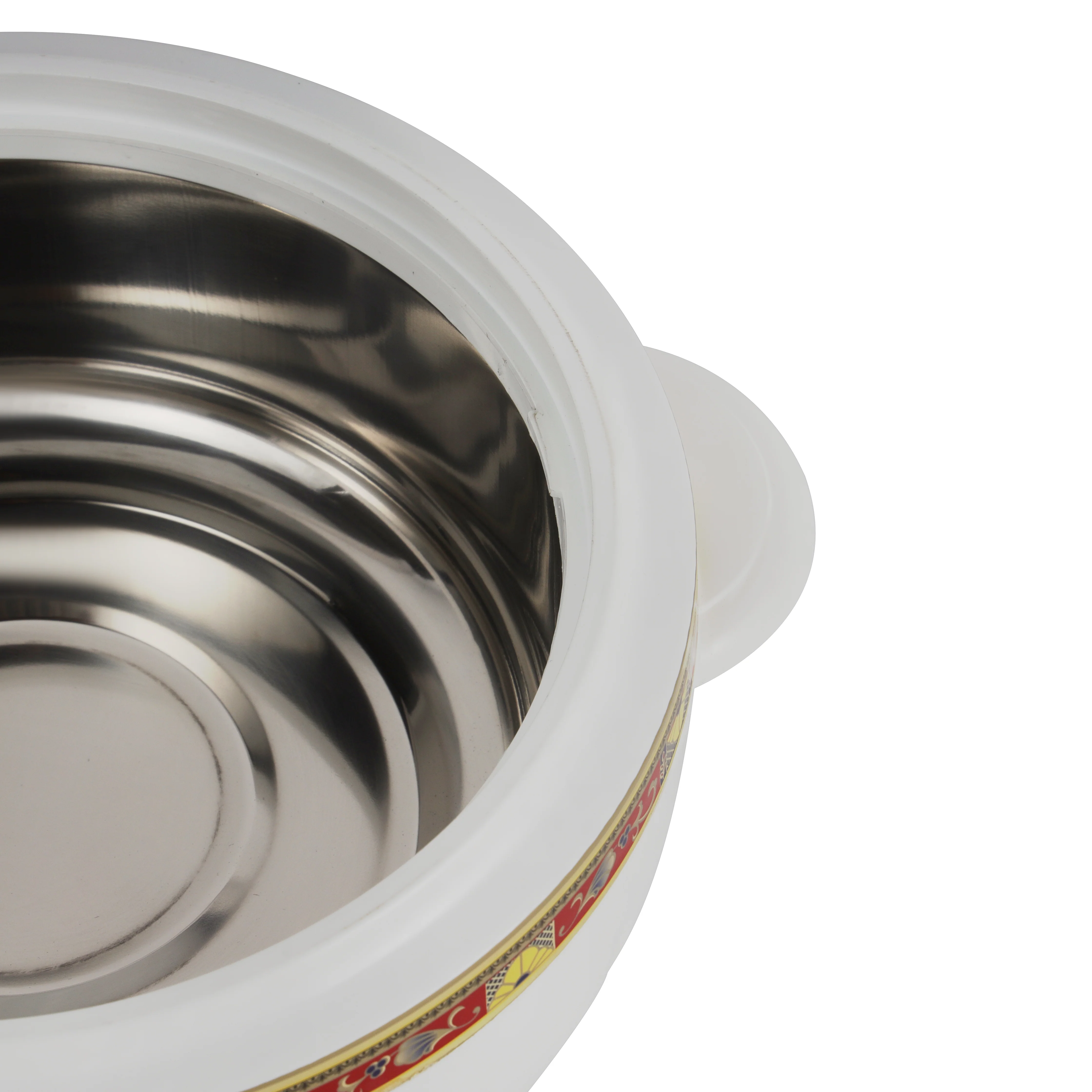 Royalford RF1639 Classic Casserole Deluxe 1600ml | Highly Insulated Stainless Steel Serving Bowl | Secure Lid  Durable Outer Body & Heat Retention for Hot Food Storage - Image 4