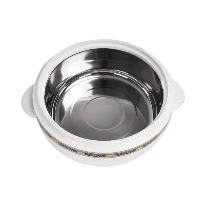 Royalford RF1642 Classic Insulated Casserole | 6000 ML Deluxe Stainless Steel Construction| Highly Insulated Walls| Secure Lid & Long-Lasting Heat Retention Hot Pot - Image 4