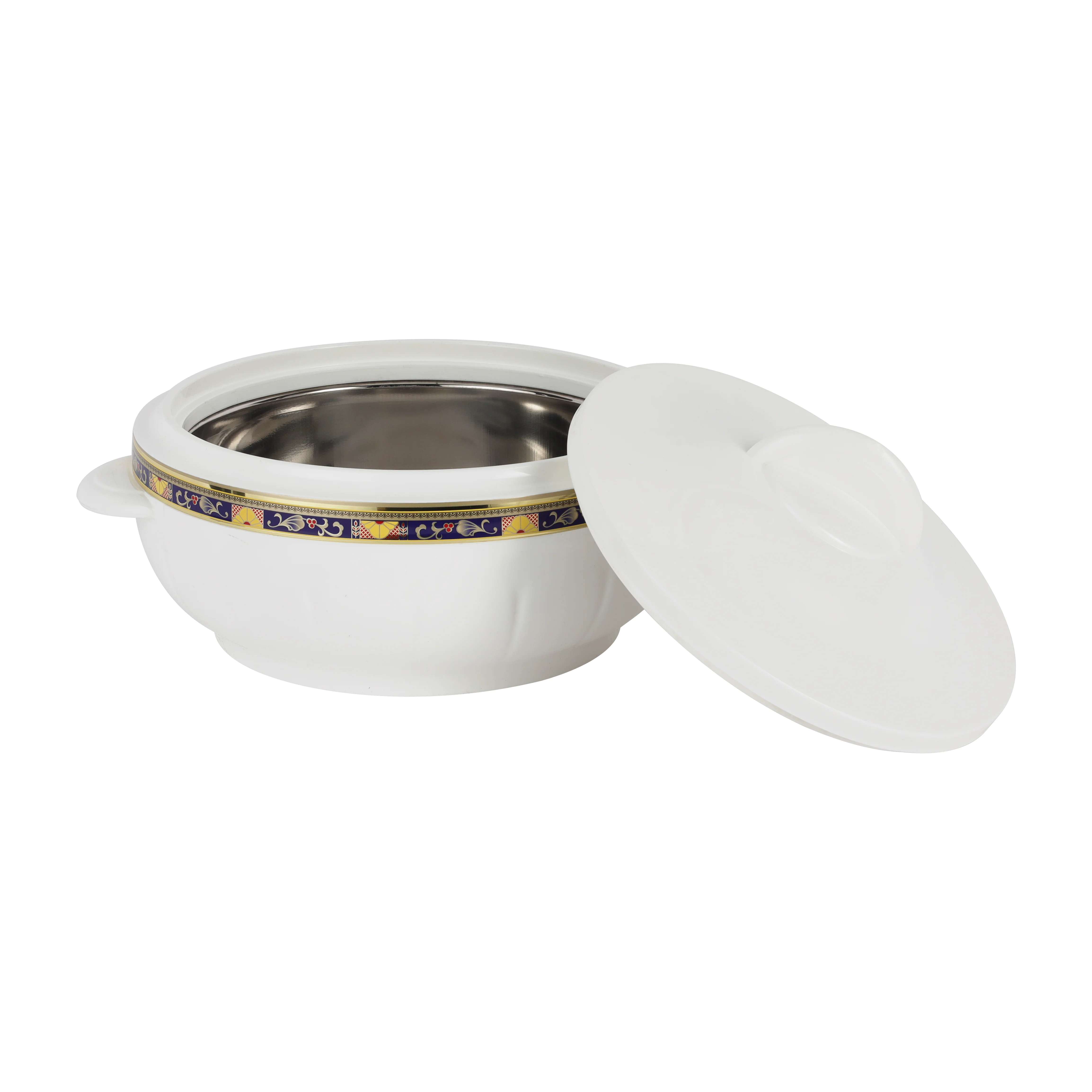 Royalford RF1643 Classic Deluxe Casserole Set | Highly Insulated Stainless Steel Hot Pot with Lid | 3-Piece Set 1200ml + 1600ml + 2500ml for Long-Lasting Heat Retention - Image 4