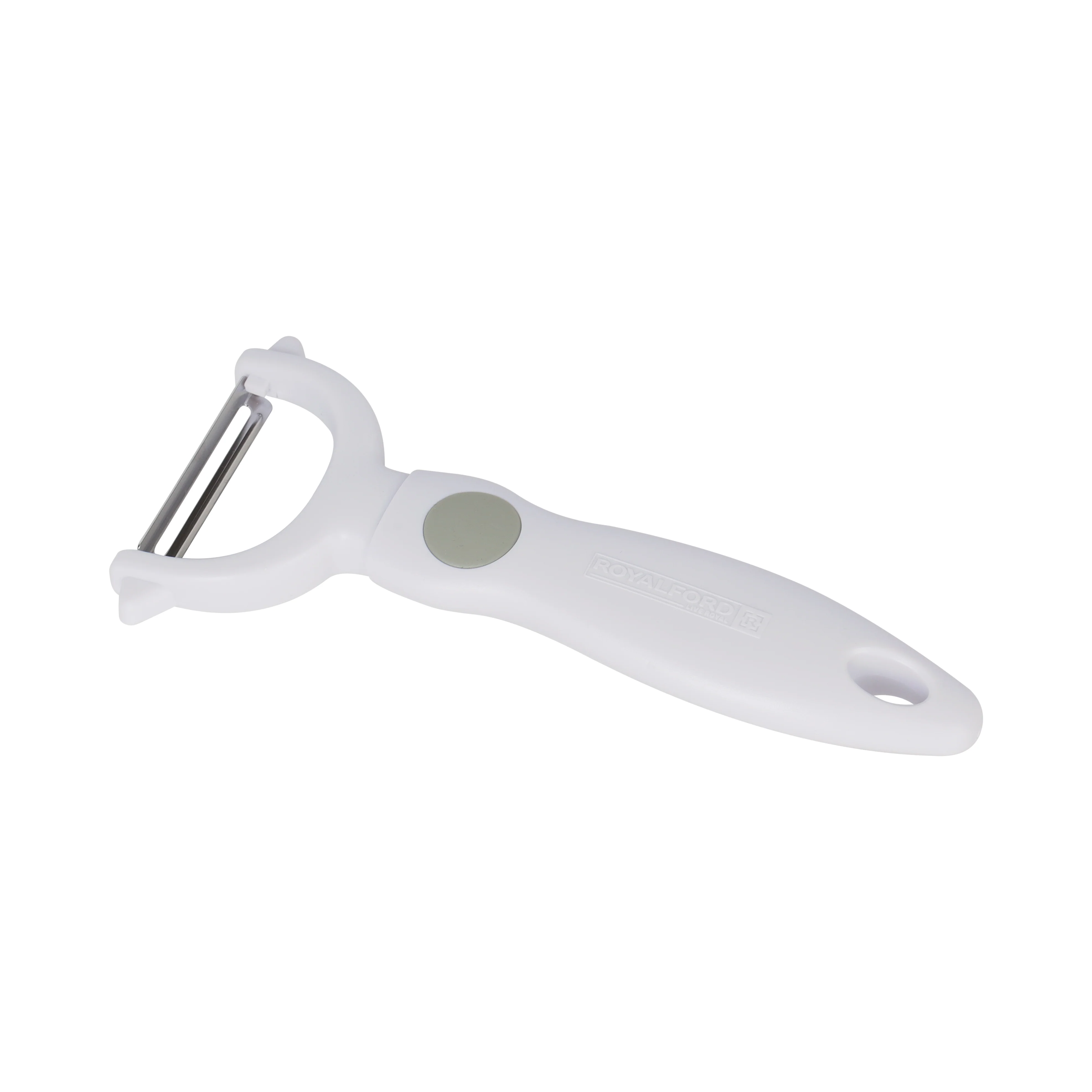 Royalford RF1659-YP Stainless Steel Y-Peeler| sharp blade ensures smooth peeling & ergonomic ABS+TPR handle| non-slip grip, durable design, ideal for fruits & vegetables| - Image 4