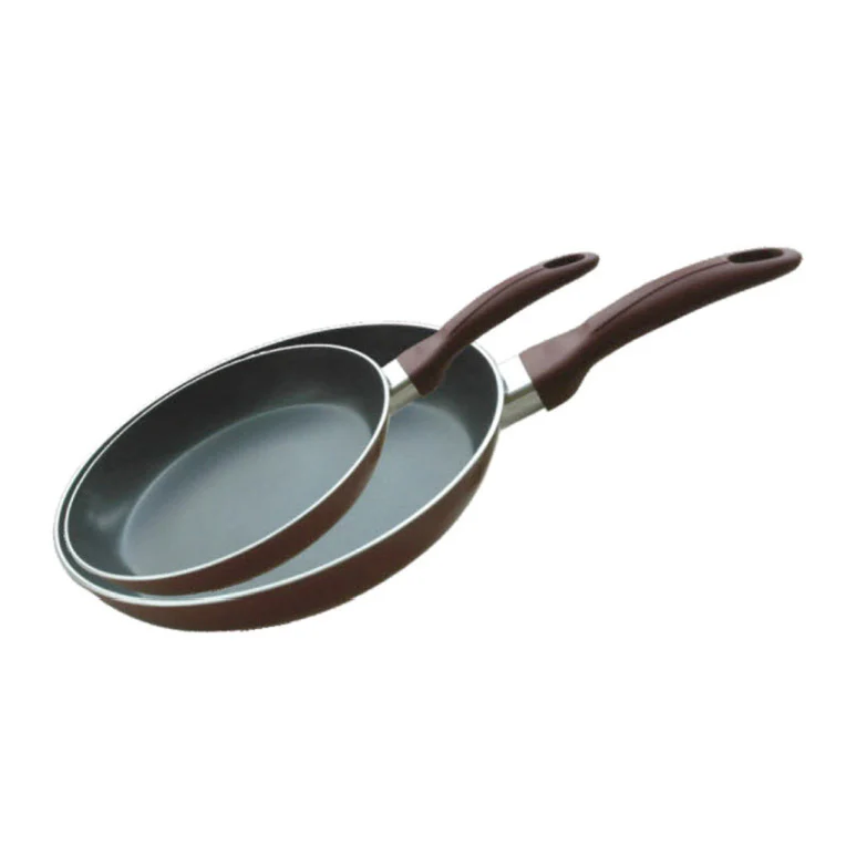 Royalford RF1754-FPSET 2-Piece Non-Stick Fry Pan Set | Reinforced Coating | 2.5mm Thick Double-Layer Aluminium |Heat-Resistant Bakelite Handles | Multi-Hob Compatibility - Image 2