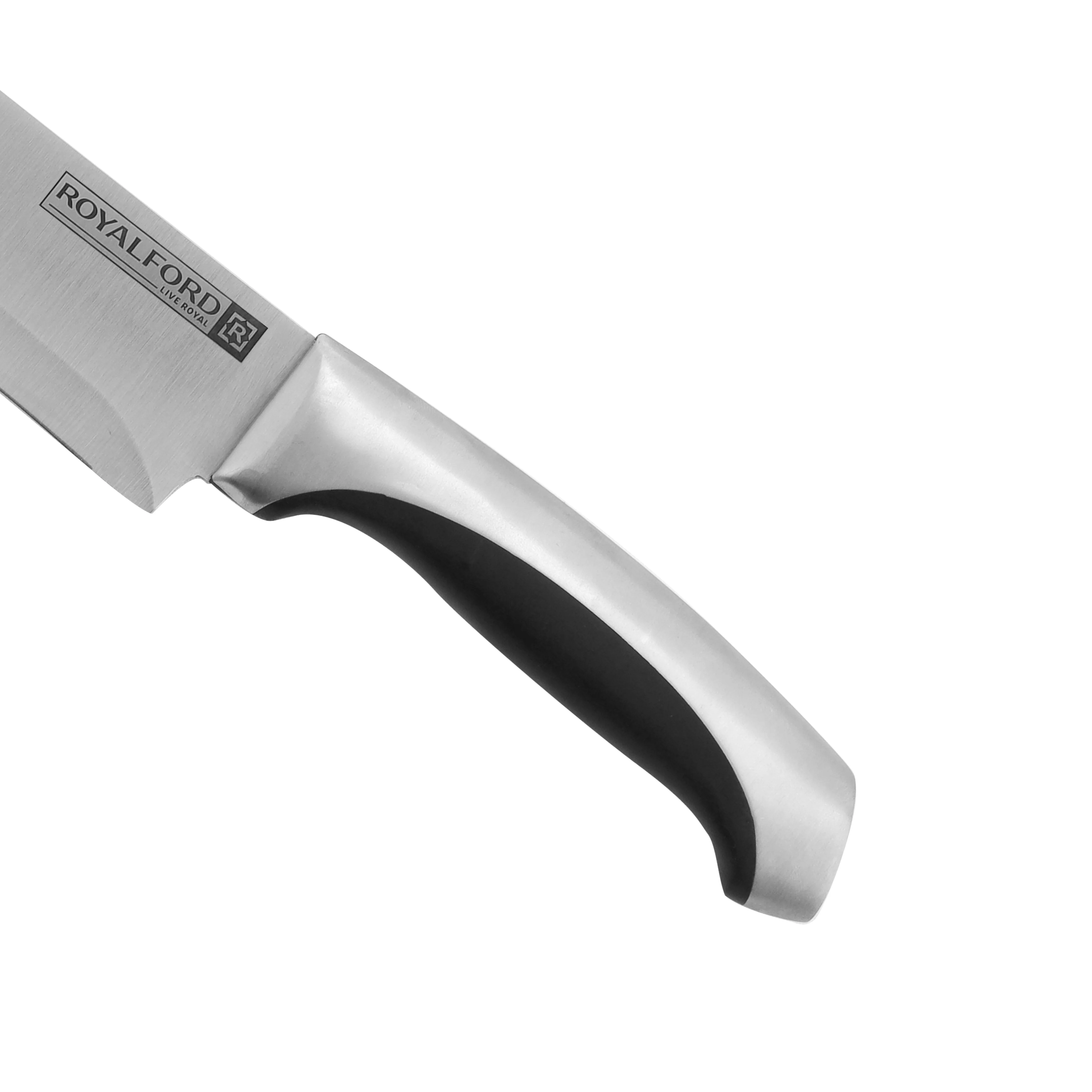 RoyalFord RF1801-CK 8 Inch Chef Knife | Stainless Steel Sharp Kitchen Knife | Ergonomic Handle | Durable Professional Cooking Cutting Tool for Home & Restaurant Use - Image 4