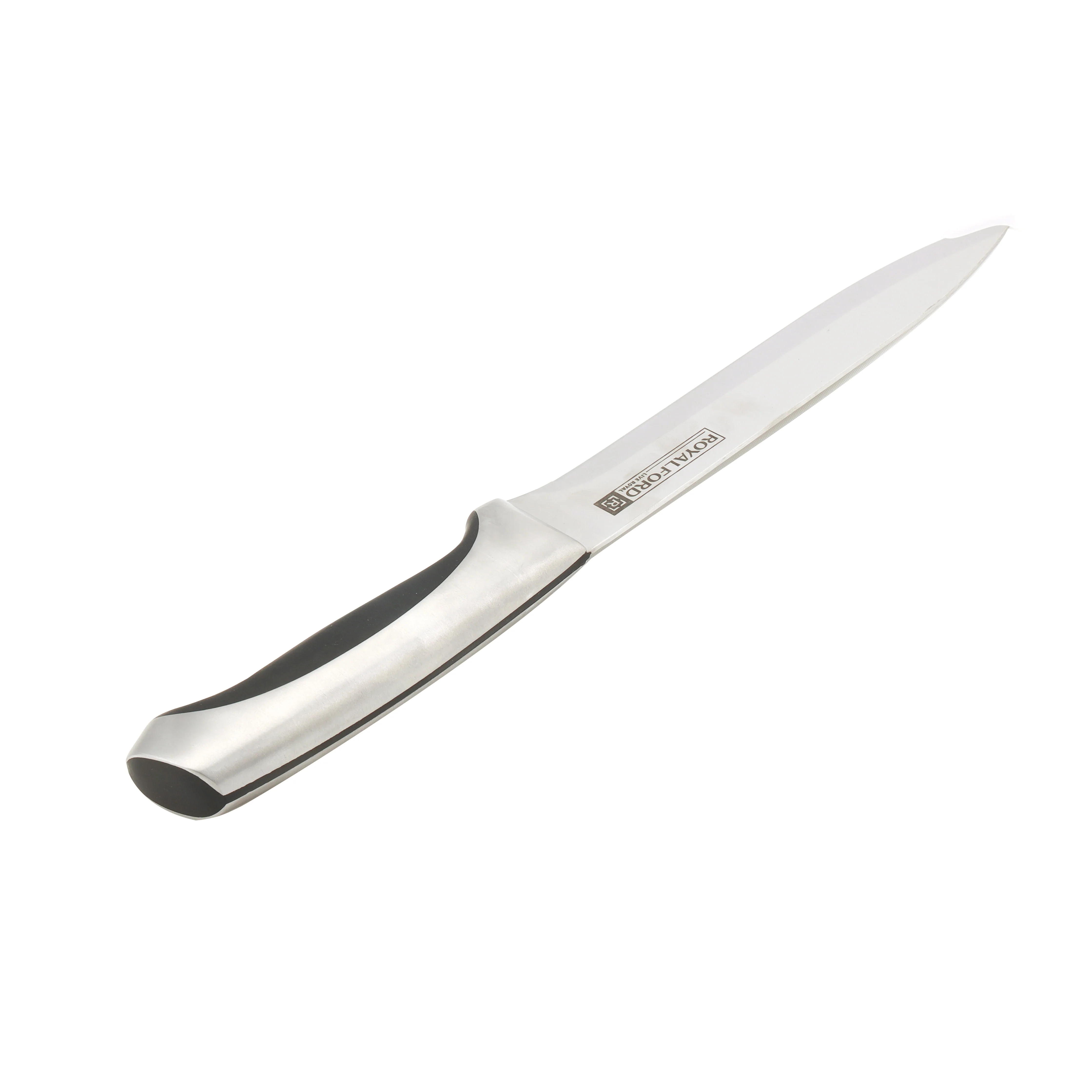 Royalford RF1803-SK 8 Inch Slicer Knife | Stainless Steel Precision Kitchen Cutting Knife| Ergonomic Non-Slip Handle | Sharp Blade for Meat, Fish, Fruits & Vegetables - Image 4