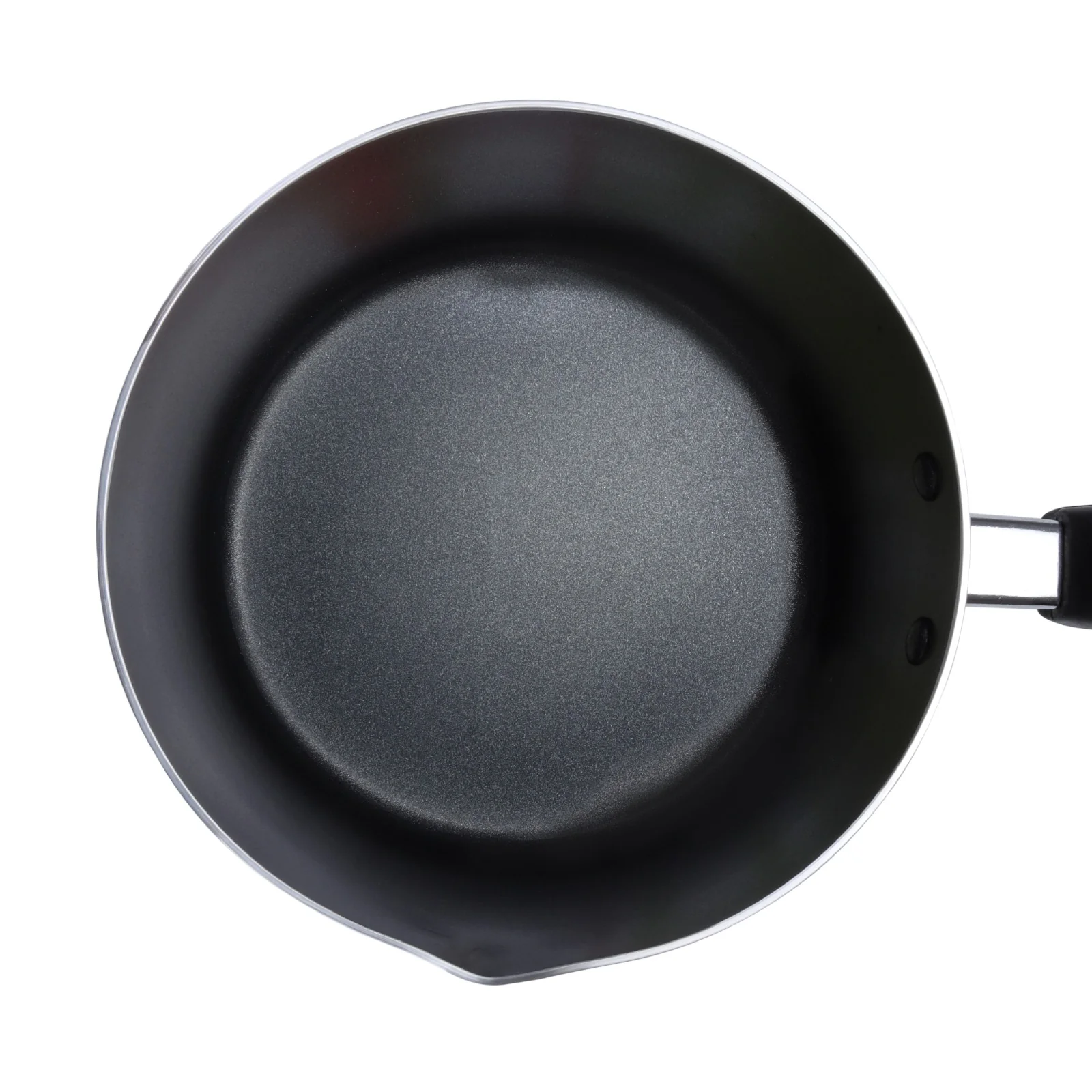 Royalford RF2010-MP14 Aluminium Milk Pan 14cm | Non-Stick PFOA Free Saucepan | Heavy-Duty Heat Resistant Handle |  Even Heat Distribution | Perfect for Daily Cooking Use - Image 3