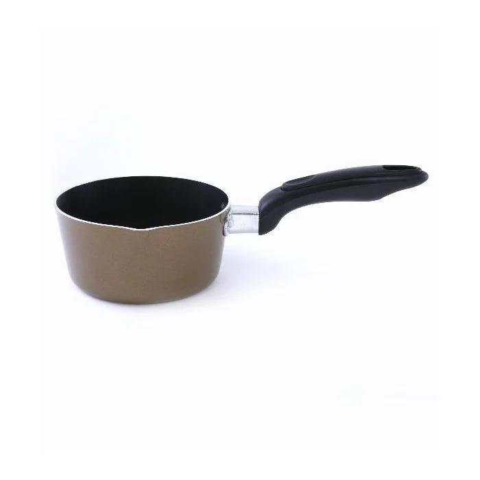 Royalford RF2011-MP16 Aluminium Milk Pan | Durable Non-Stick Coating | 2-Layer Construction | Heat-Resistant Handle | Multi-Hob Compatibility & PFOA-Free Design - Image 3