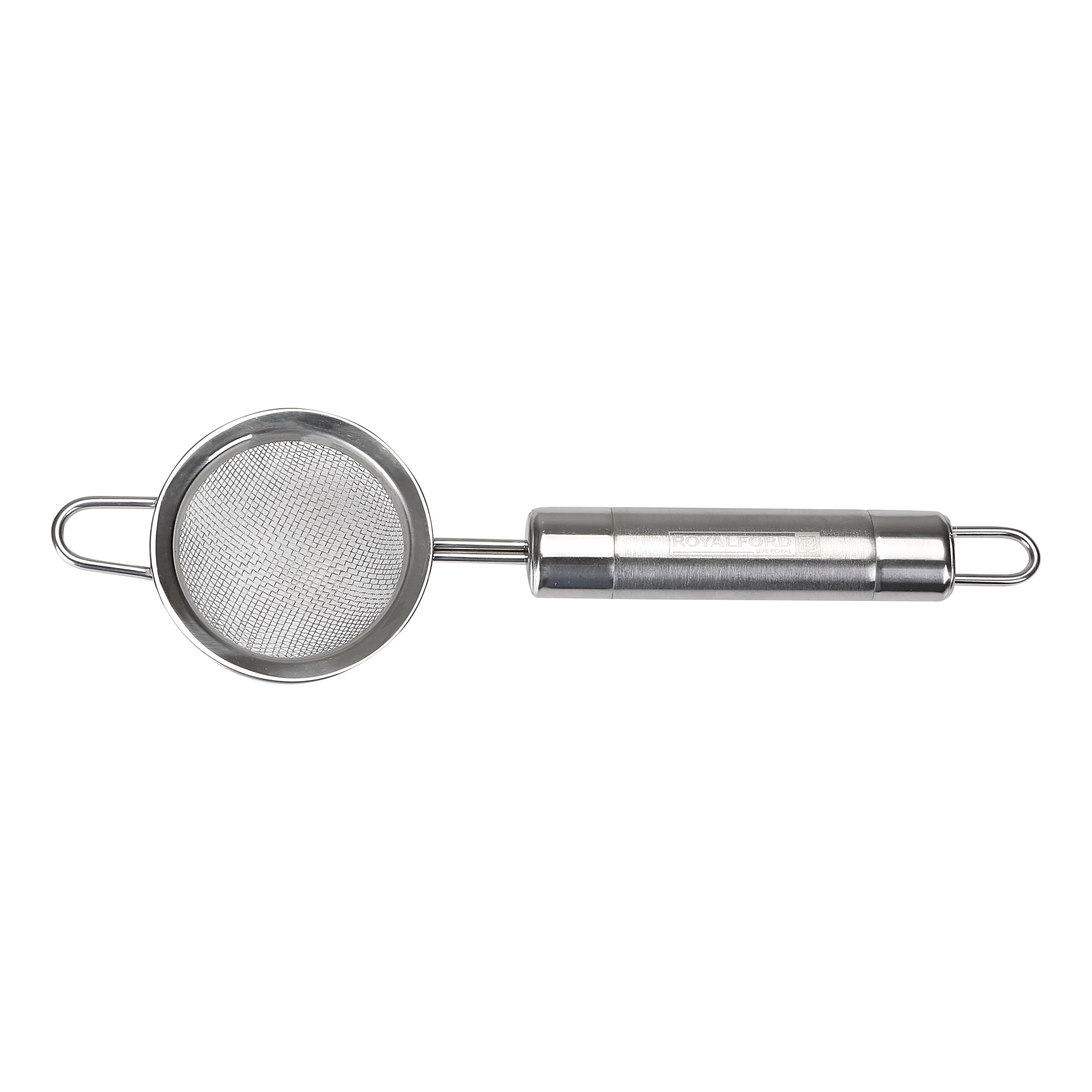 Royalford RF2048-S6.5 6.5cm Stainless Steel Strainer| durable fine mesh for smooth straining and Ergonomic handle| easy to clean, for tea, juice, and daily use| - Image 5