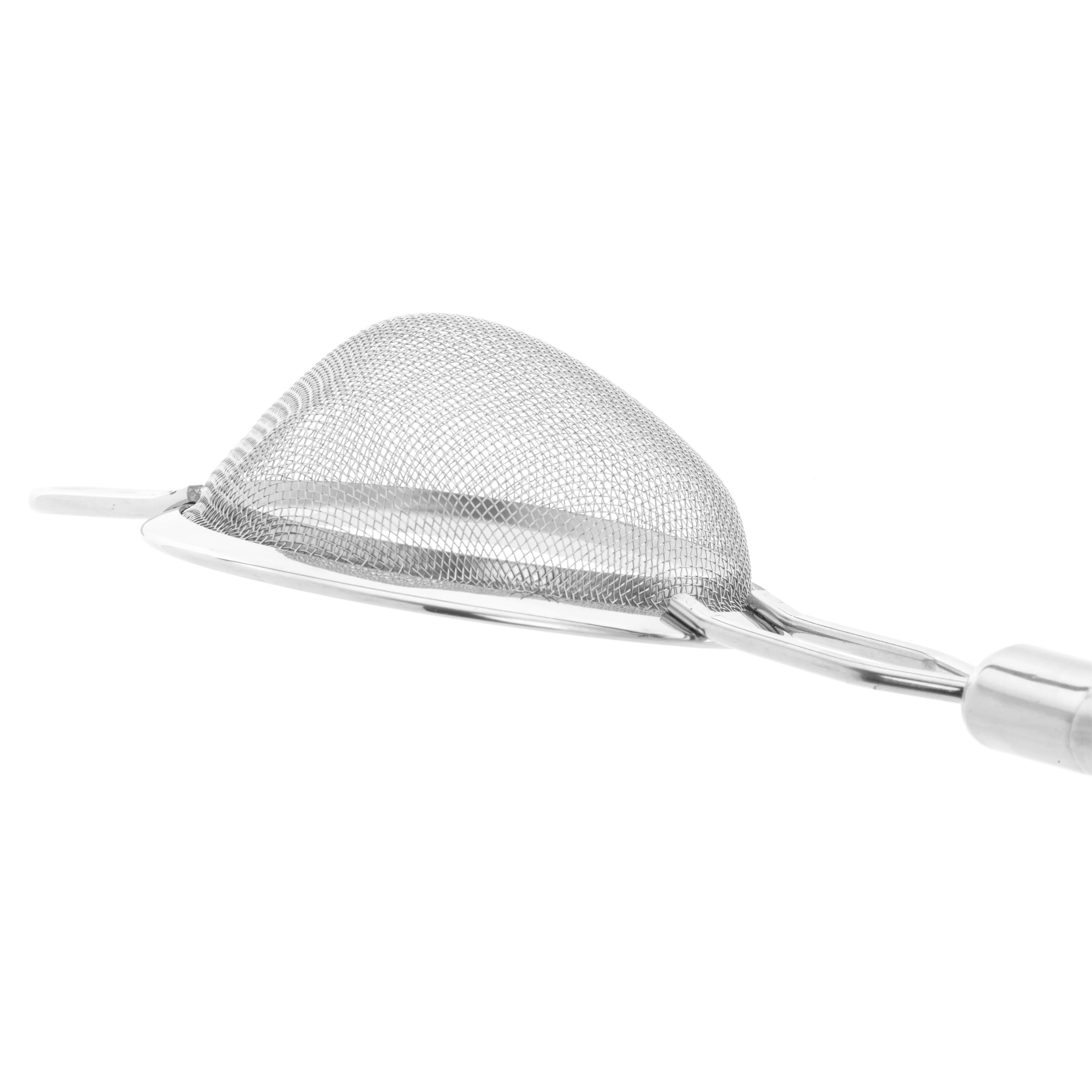 Royalford RF2049 Stainless Steel Strainer 10.3cm| ergonomic gripped handle & durable rust-resistant build| dishwasher safe, ideal for straining & rinsing, and daily use| - Image 3
