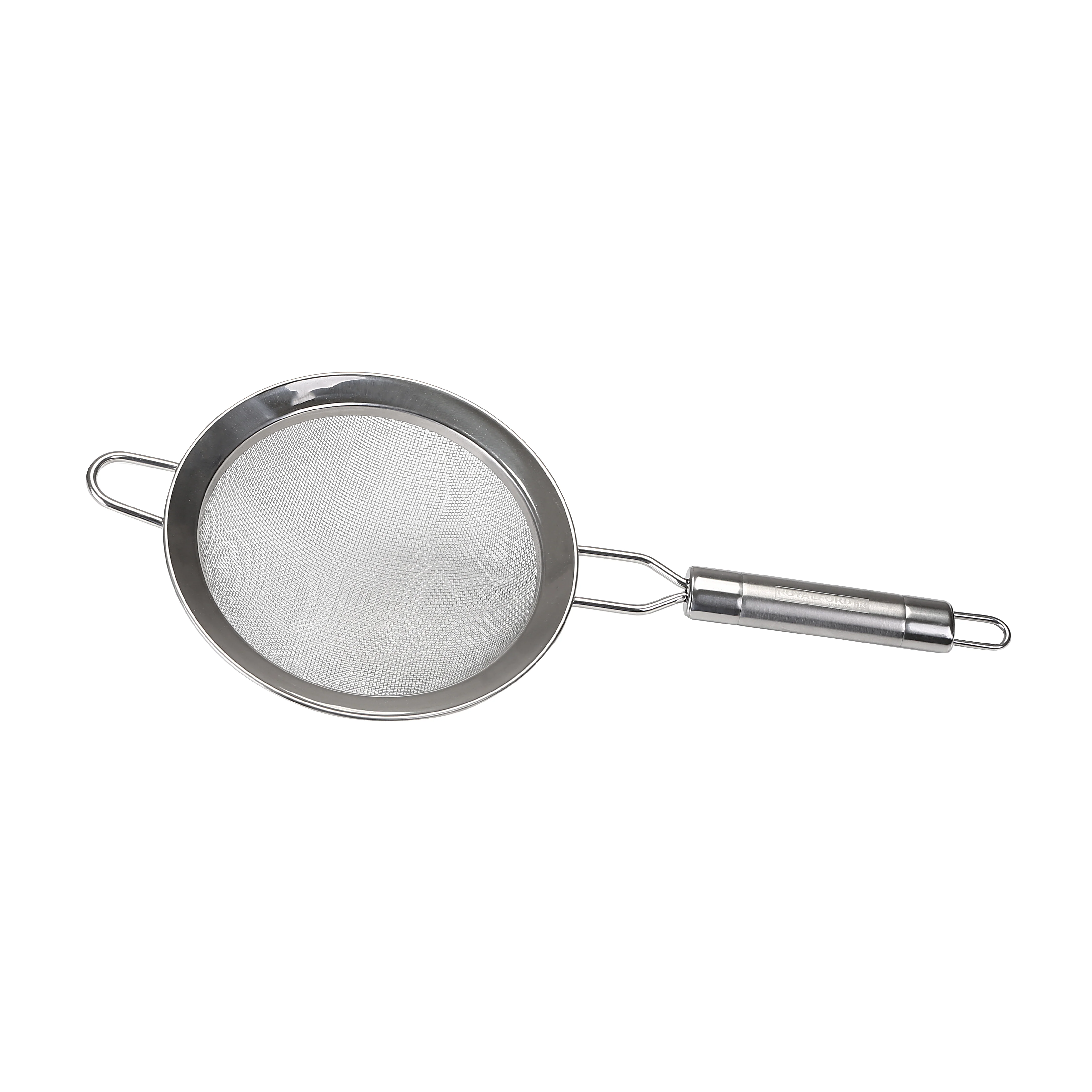 RoyalFord RF2050-S15.2 Stainless Steel Strainer | 15.2cm Durable Kitchen Sieve | Ergonomic Handle | Dishwasher Safe Food Draining Tool | Perfect  for Home Cooking - Image 4