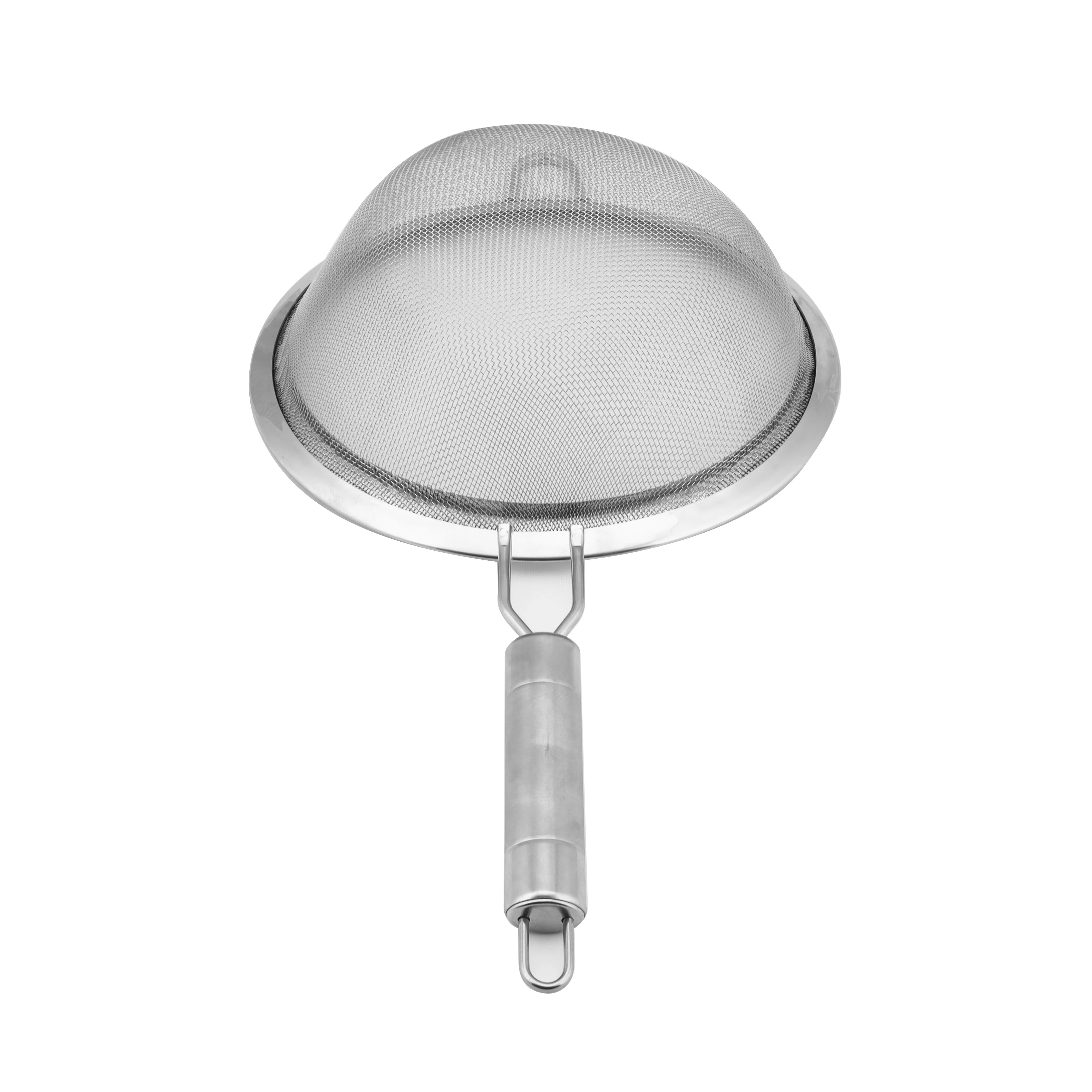 Royalford RF2051 S20 Stainless Steel Strainer 20cm | Durable Rust-Resistant Kitchen Colander | Ergonomic Gripped Handle | Fine Mesh Drainage & Dishwasher Safe Design - Image 4