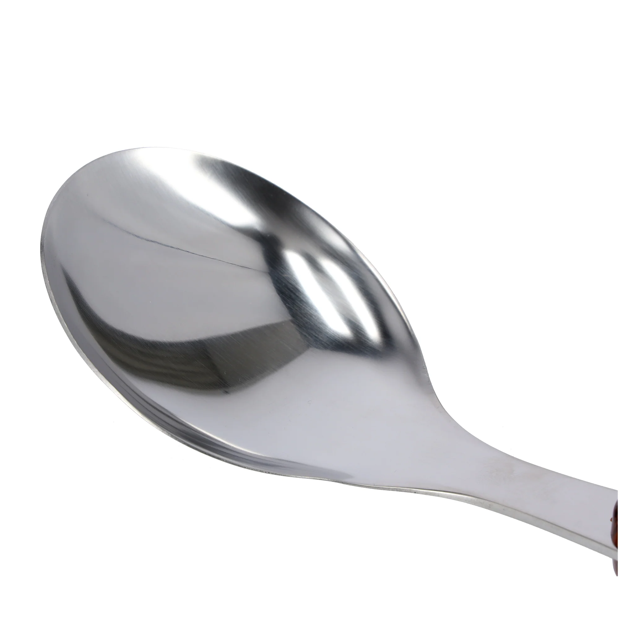 Royalford RF2060 Stainless Steel Rice Spoon| ergonomic grip handle & durable rust-resistant build| dishwasher safe, ideal for serving rice, grains, and everyday use| - Image 3
