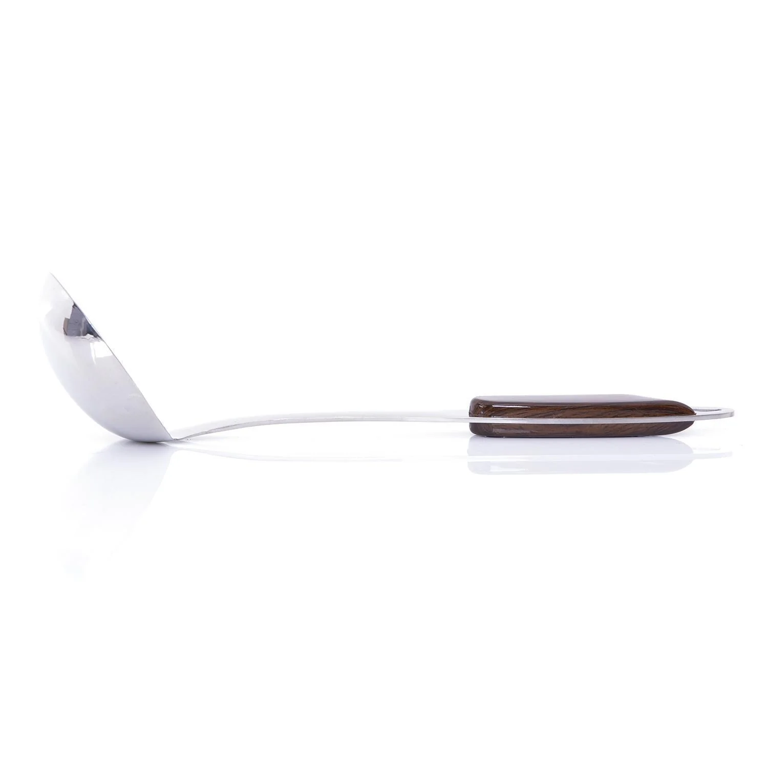Royalford RF2061SS Stainless Steel Ladle | Ergonomic Grip Handle | Durable Soup Serving Spoon | Dishwasher Safe Kitchen Ladle for Soup, Sauce, Curry, Gravy and Stews - Image 4