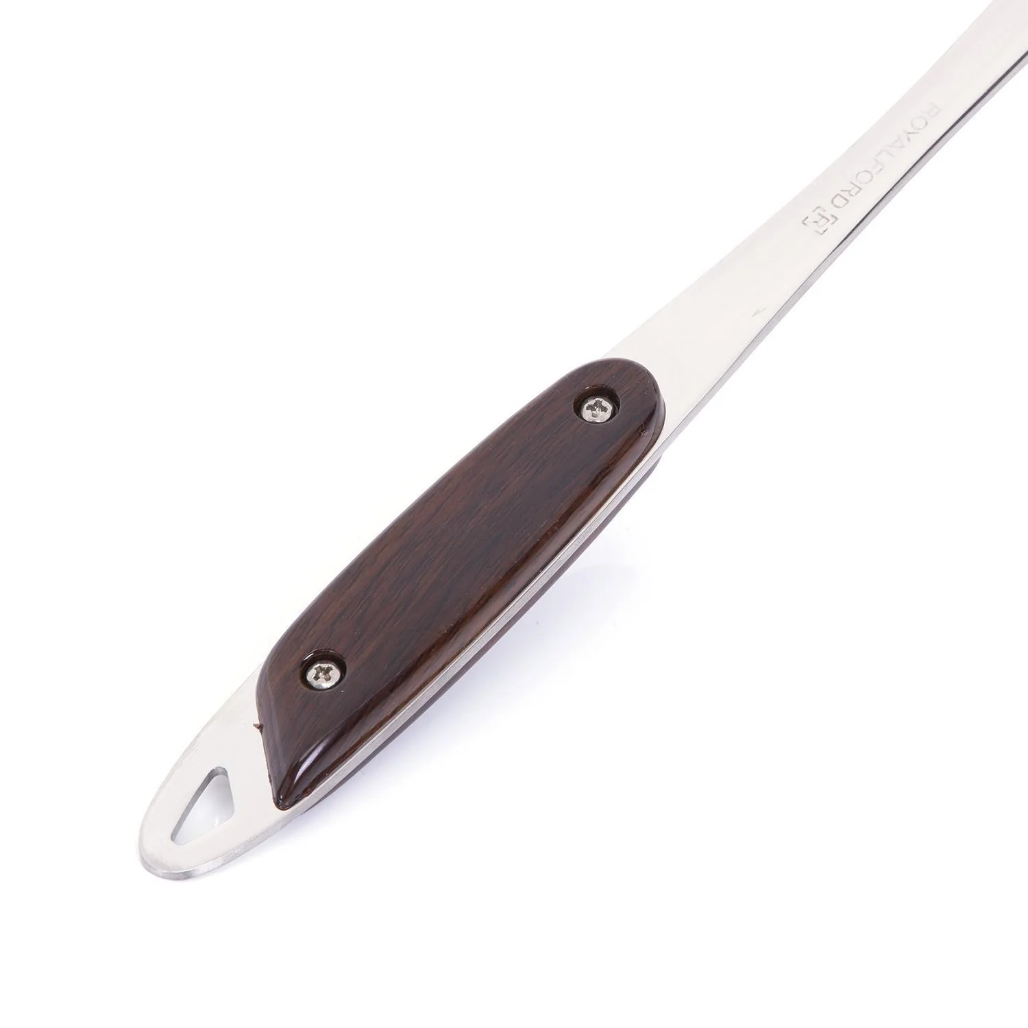 Royalford RF2061SS Stainless Steel Ladle | Ergonomic Grip Handle | Durable Soup Serving Spoon | Dishwasher Safe Kitchen Ladle for Soup, Sauce, Curry, Gravy and Stews - Image 5