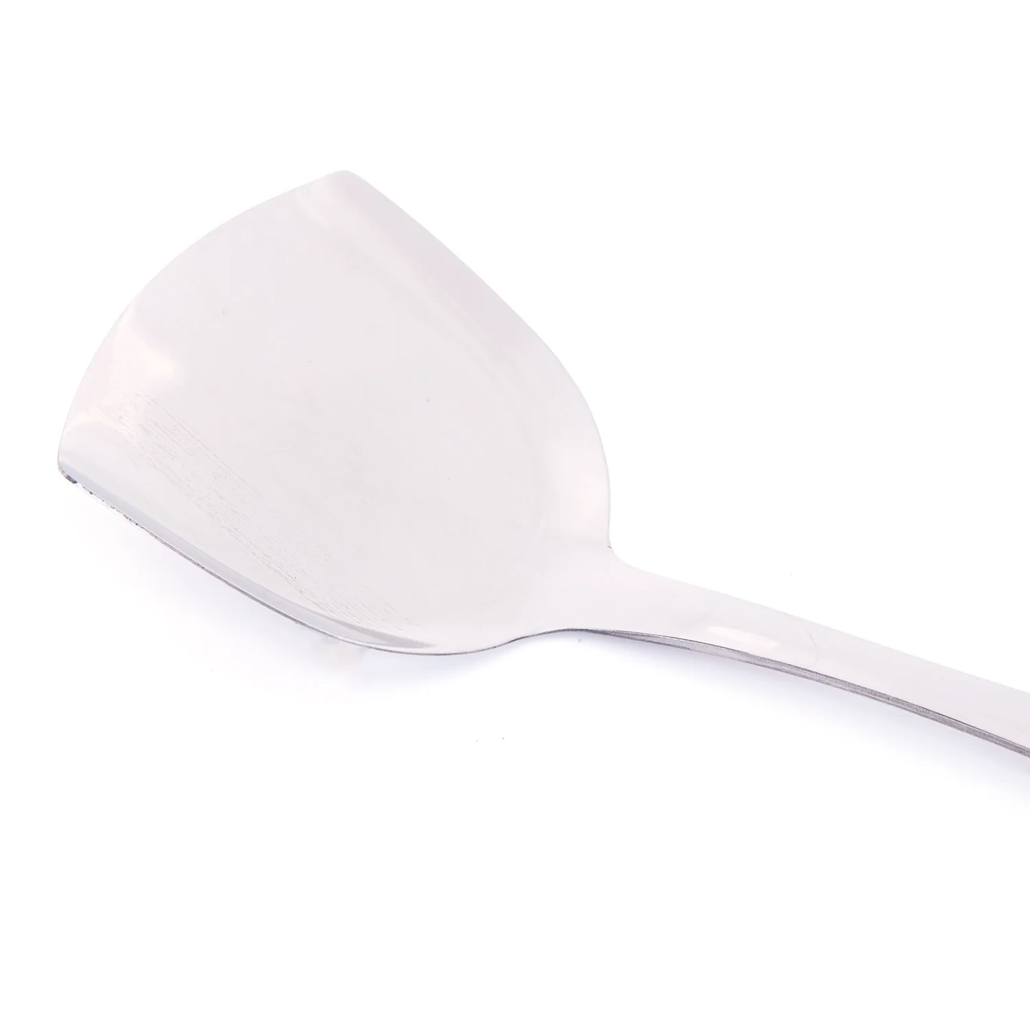 Royalford RF2062T Stainless Steel Kitchen Turner | Ergonomic Grip Handle| Durable Cooking Spatula for Flipping Eggs, Pancakes, Fish Burgers | Dishwasher Safe  Turner - Image 3