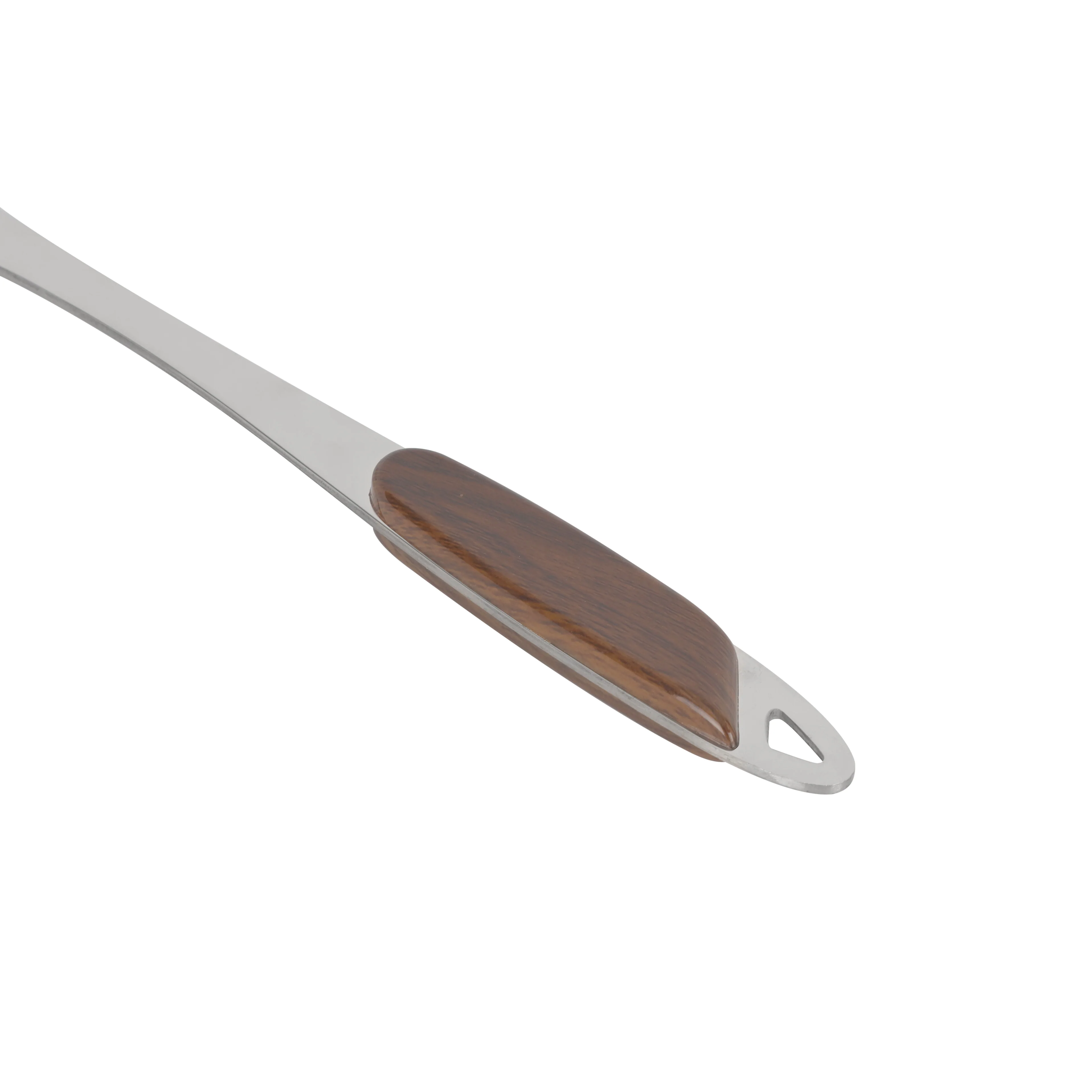 Royalford RF2064ST Stainless Steel Slotted Turner| Ergonomic Handle, Dishwasher Safe & Durable Kitchen Spatula Tool| Shiny Finish Oil Drain Slots for Cooking Serving Use| - Image 4