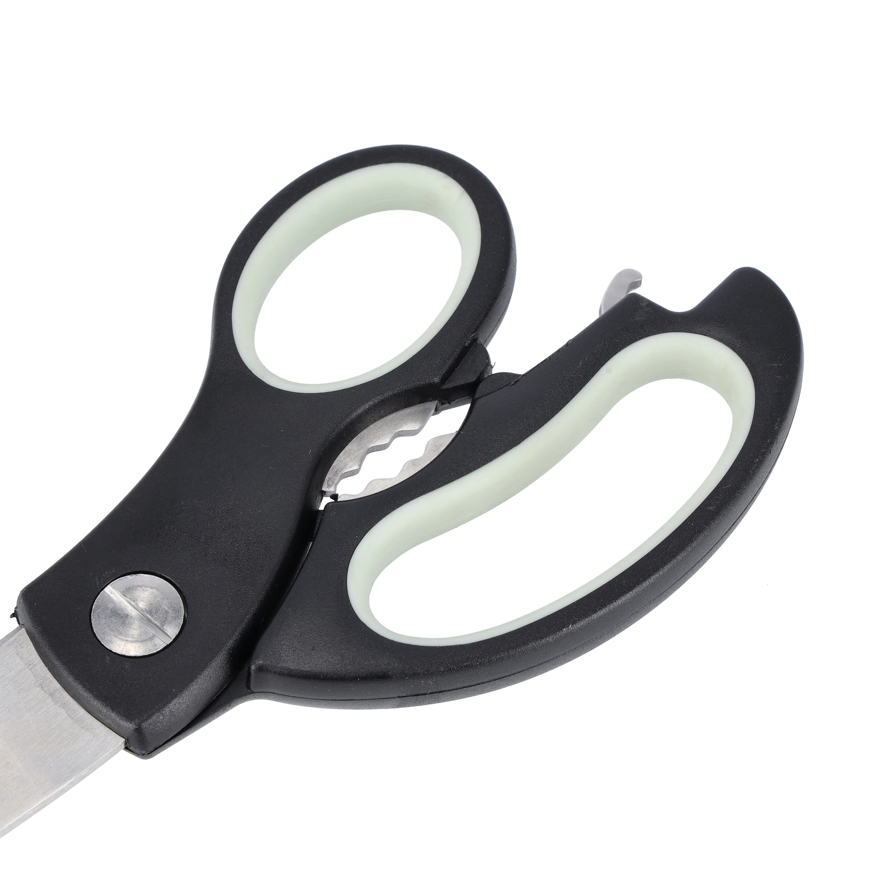 Royalford RF2190N 3 in 1 Kitchen Scissors | Stainless Steel Blades| Multipurpose Kitchen Shears with Bottle Opener & Nut Cracker| Ergonomic Non Slip Handle for Food Prep - Image 4