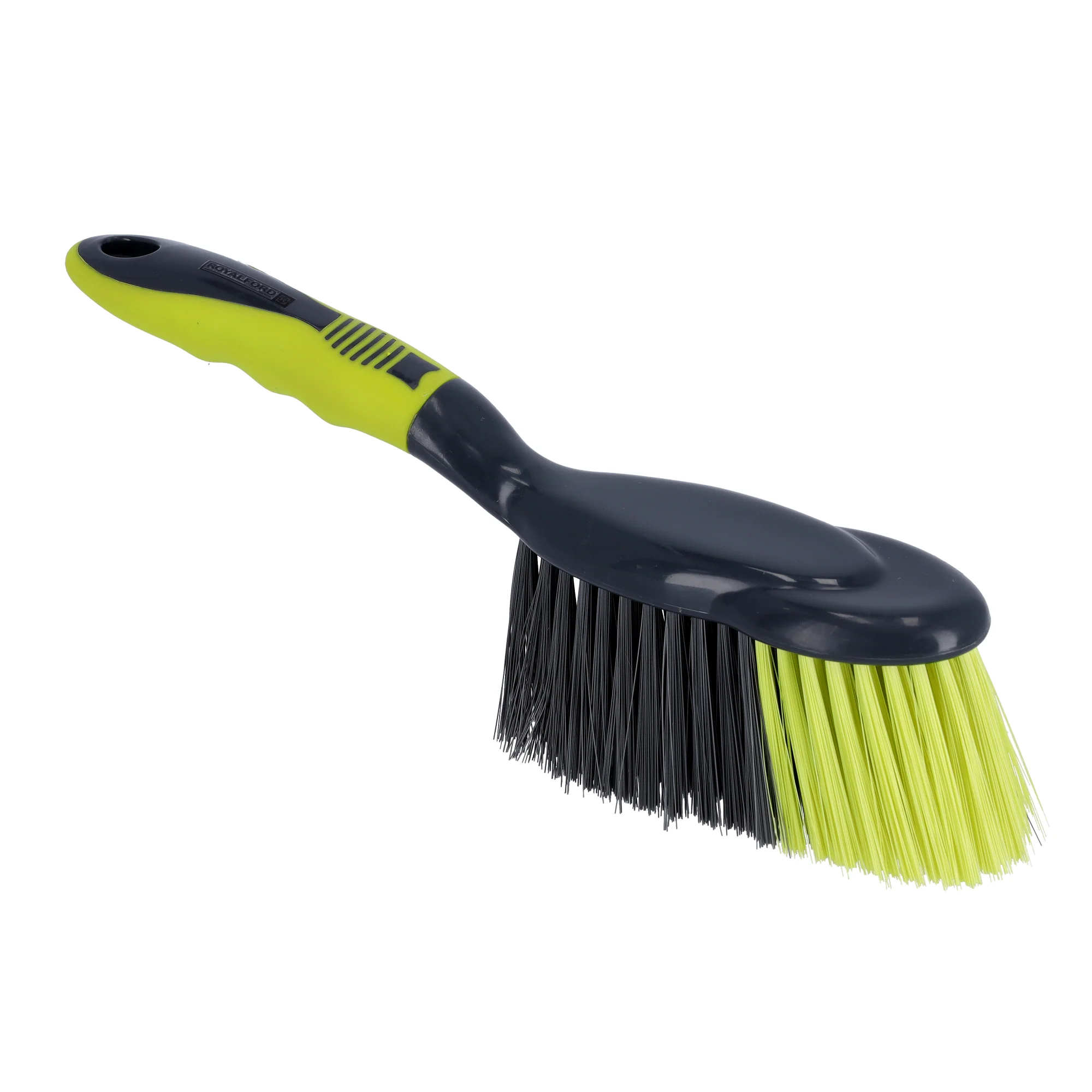 Royalford RF2367GR Dustpan and Brush Set | Ergonomic Grip Handle | Durable Hand Brush & Dust Pan Cleaning Tool | Ideal For: Floor, Kitchen, Table, Office &Countertops - Image 3