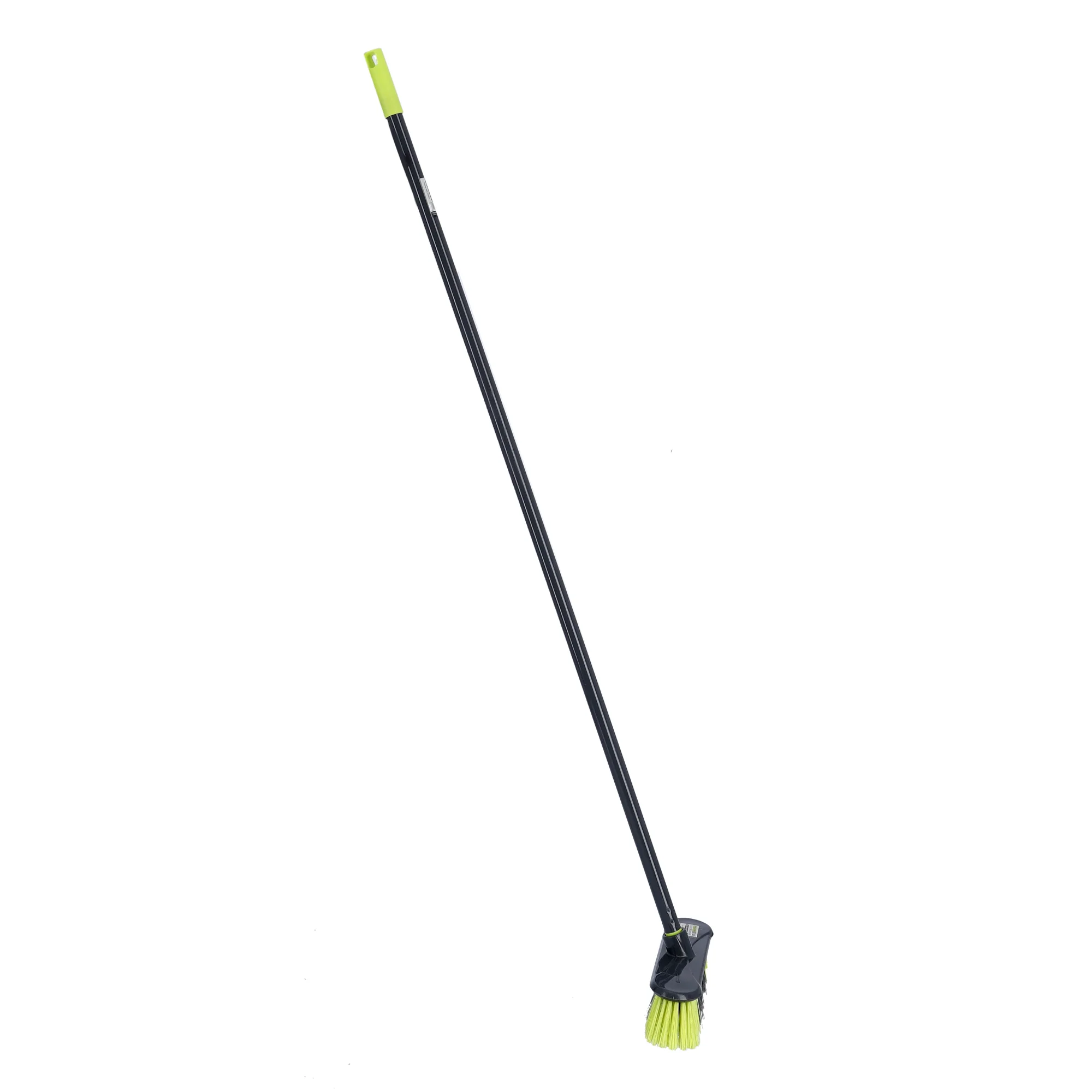 Royalford RF2369GR Floor Broom with Long Handle | Durable Bristle Sweeping Brush for Home, Kitchen & Office Floors| Ergonomic Grip Cleaning Broom for Dust Dirt & Debris - Image 2