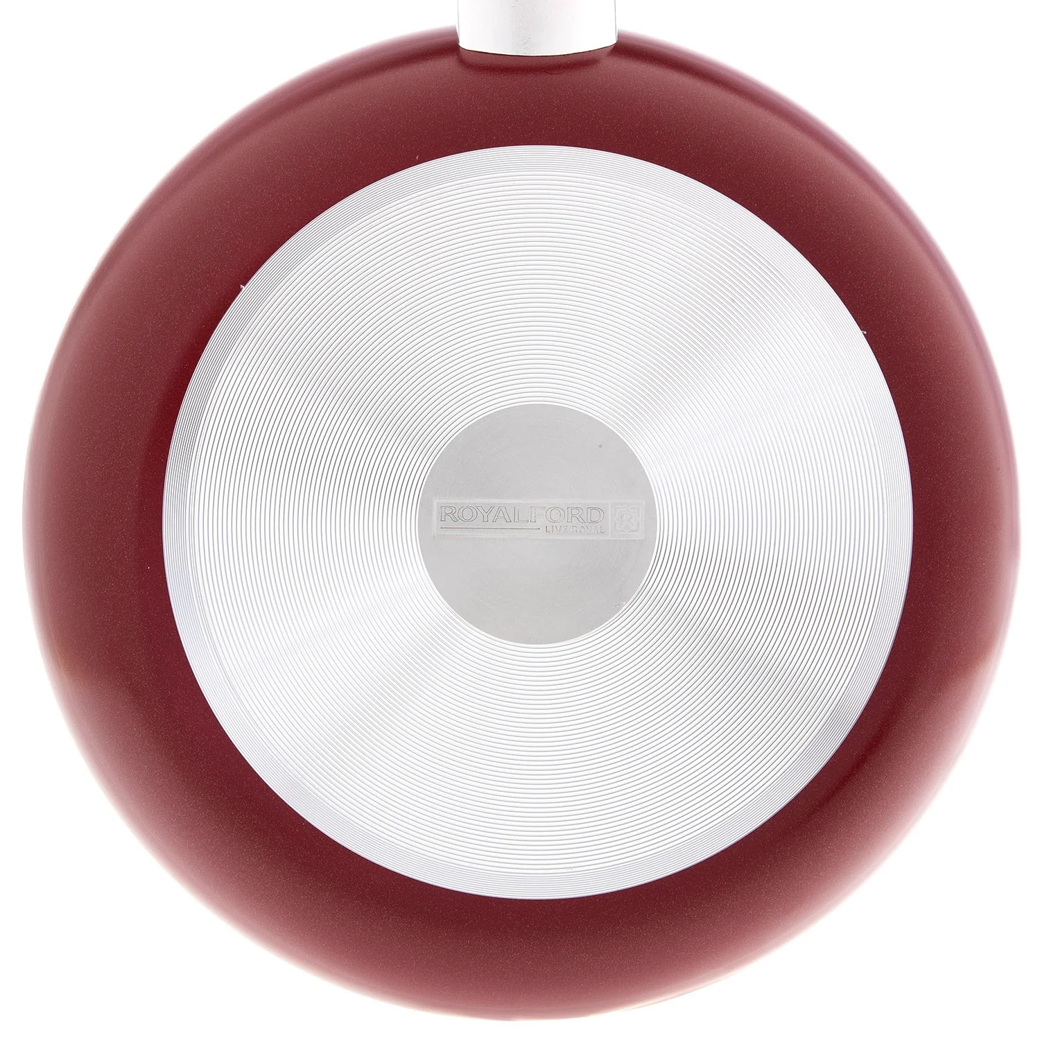 Royalford RF1261FP24  Flat Fry Pan | Triple-Layer Non-Stick Coating | 3MM Thick Aluminium Body| Spin Bottom for Even Heating | Heavy-Duty Bakelite Handle for Daily Use - Image 5