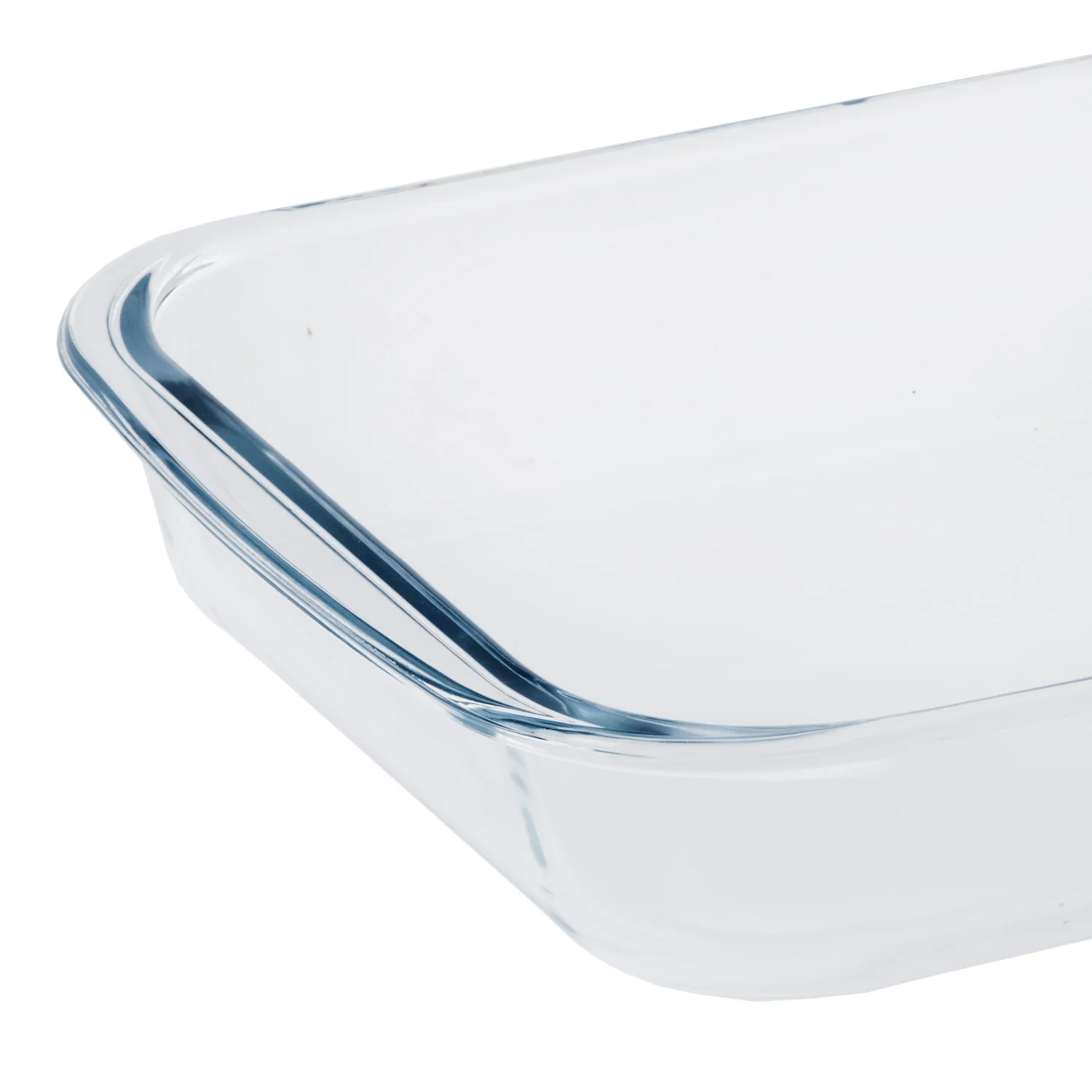 Royalford RF2694-GBD 1.8L Borosilicate Glass Baking Dish with Handles | Heat Resistant Oven, Microwave, Freezer & Dishwasher Safe Design | Clear Glass Casserole Dish - Image 4