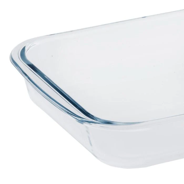 Royalford RF2696-GBD Microwave Glassware Rectangular Baking Dish | Heat Resistant Oven, Freezer & Microwave Safe Glass Tray for Baking, Roasting, Serving & Food Storage - Image 3