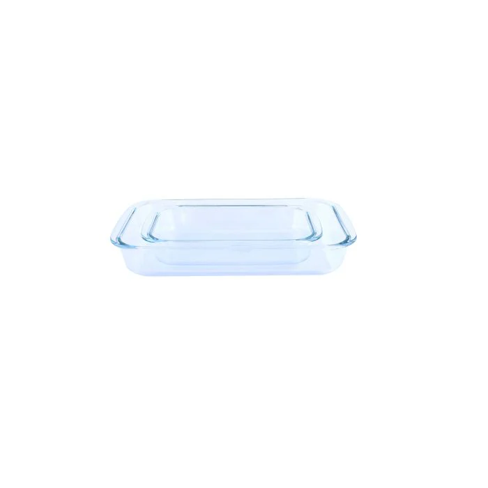 Royalford RF2700-GBD Glass Oval Baking Dish, 3L - Image 2