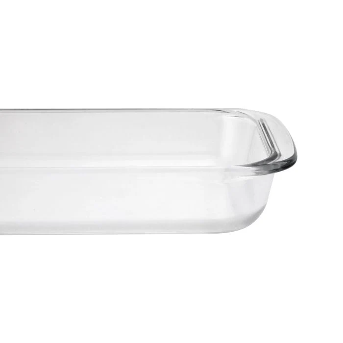 RoyalFord RF2709 Glass Oblong Baking Dish Set | 2PCS | Borosilicate, Oven Safe Bakeware | Microwave, Freezer & Dishwasher Safe Rectangular Cooking Dishes for Kitchen Use - Image 5
