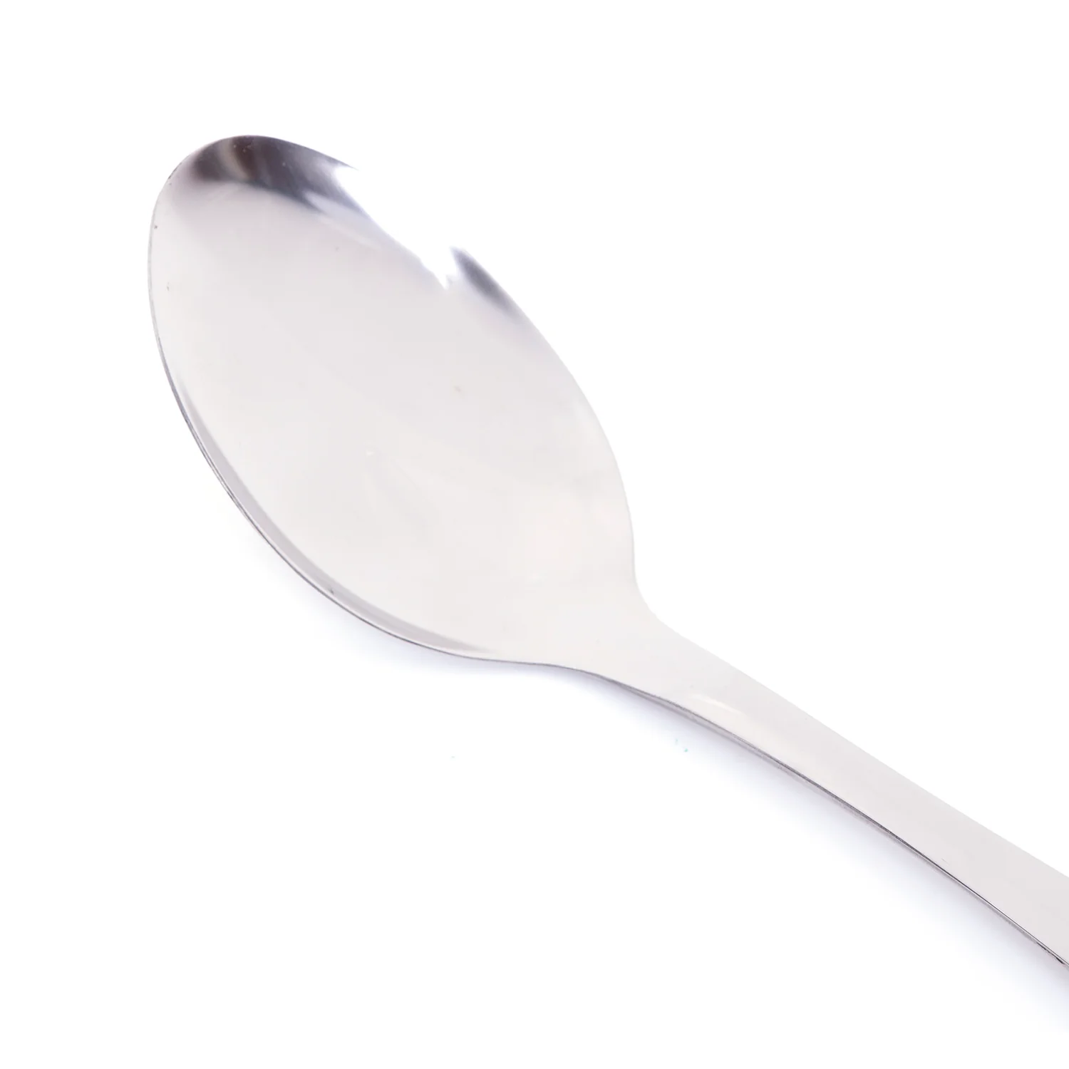 Royalford RF2763-SP Stainless Steel Sauce Spoon | Ergonomic Grip Handle| Durable Kitchen Serving Spoon for Sauce, Soup, Curry & Gravy | Dishwasher Safe Cooking Tool - Image 3