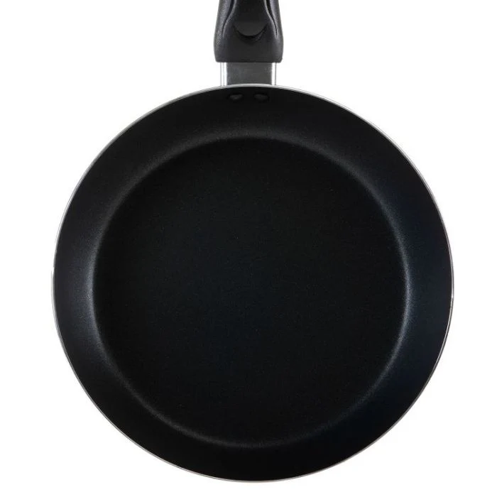 Royalford RF2951 24CM Fry Pan with Glass Lid | 2.0MM Thick Aluminium Non-Stick Cookware | 2-Layer Coating | Ergonomic Handle | Suitable for Even Heating & Easy Cooking - Image 5