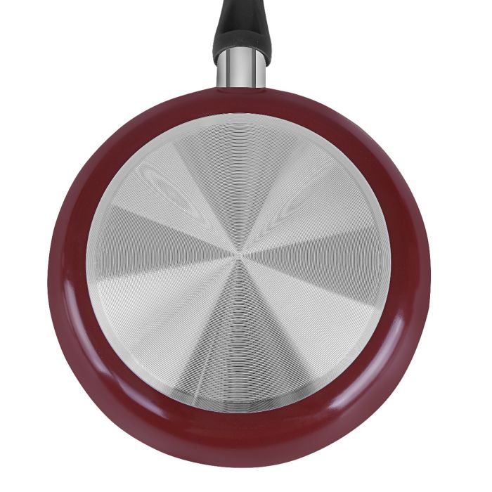 Royalford RF2955 22cm Non-Stick Fry Pan | Heavy Duty Bakelite Handle | PFOA Free Eco Friendly Coating | Multi Cooktop Compatible for Gas Electric Ceramic Halogen Use - Image 4