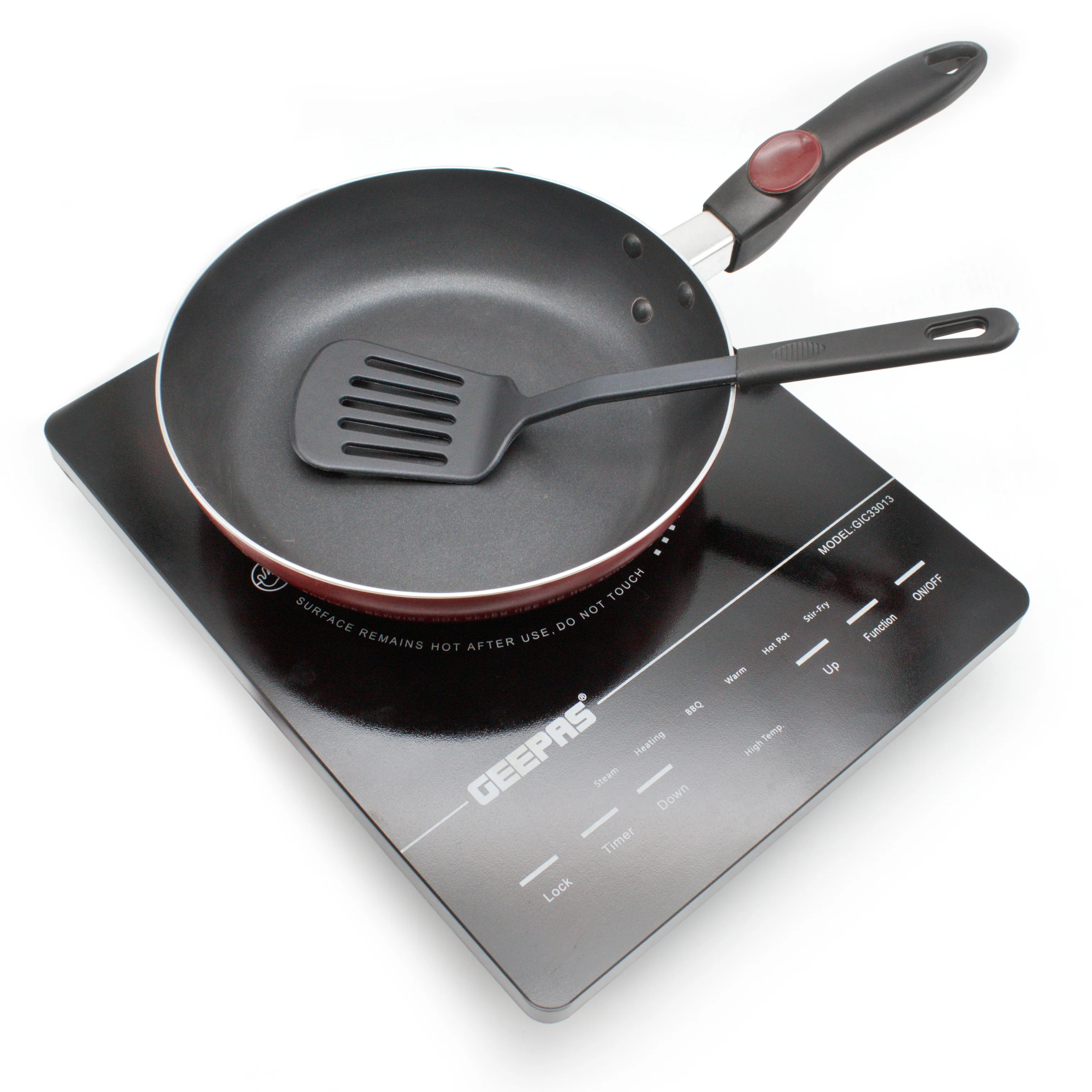 Royalford RF2956 24CM Non-Stick Fry Pan | PFOA-Free Aluminium Body | Heavy-Duty Bakelite Handle | Compatible with Gas, Electric, Ceramic and Halogen Cooktops Use - Image 2
