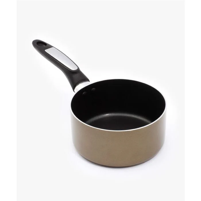 Royalford RF2960 16cm Sauce Pan with Lid | Non Stick Coated Saucepan Cookware| Tempered Glass Lid |Heat Resistant Handle |Compatible with Gas, Ceramic & Halogen Cooktops - Image 5