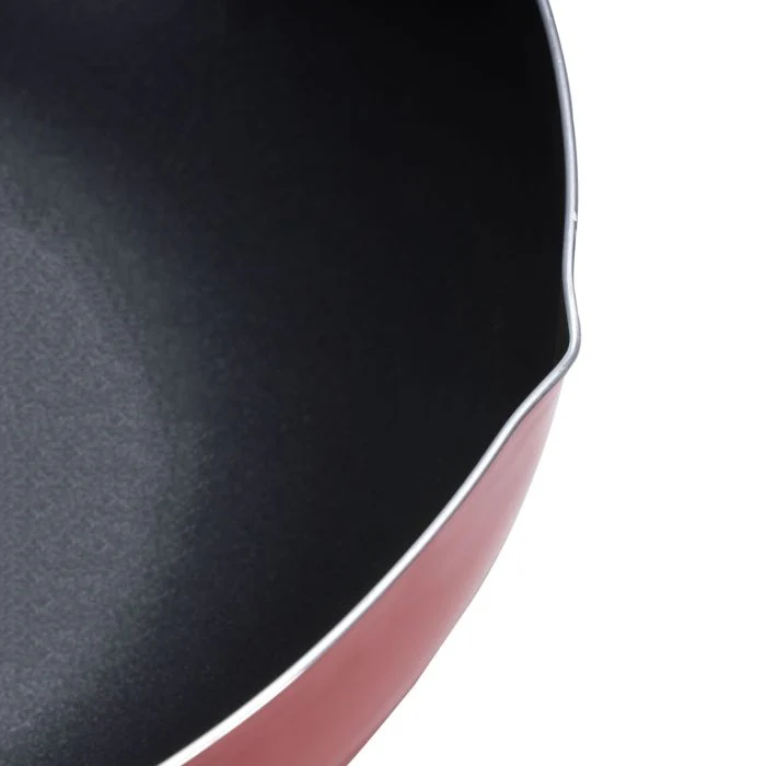 Royalford RF324WP26 Kadai Wok Pan, 26 CM - Induction Safe Frying Pan with Durable Non-Stick Granite Coating | Frypan & Heat-Resistant Handles | Cookware Casserole Pan |Ideal for Frying, Sauteing, Cooking & More - Image 3