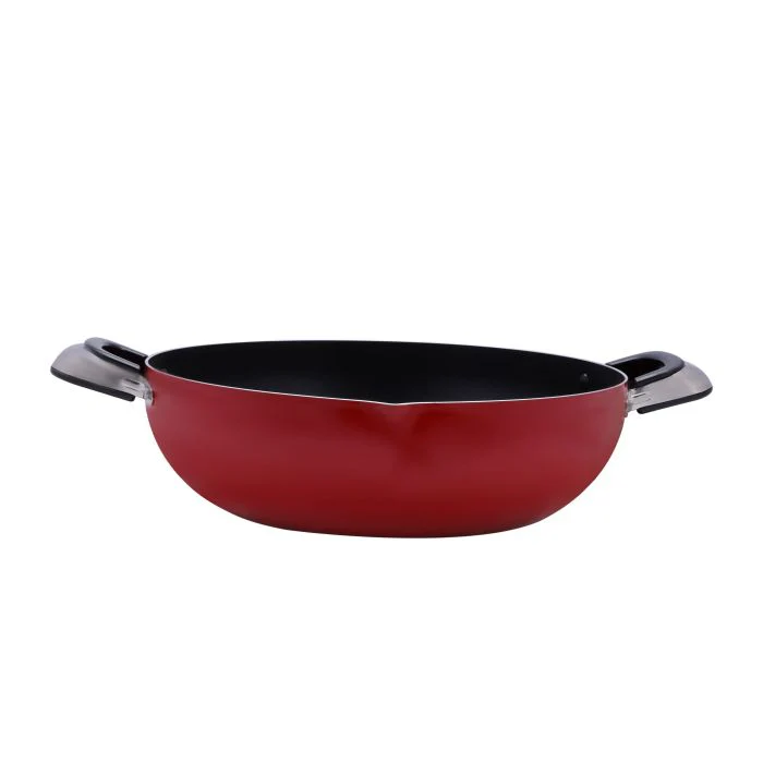 Royalford RF324WP26 Kadai Wok Pan, 26 CM - Induction Safe Frying Pan with Durable Non-Stick Granite Coating | Frypan & Heat-Resistant Handles | Cookware Casserole Pan |Ideal for Frying, Sauteing, Cooking & More - Image 5