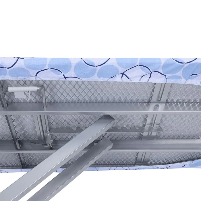 Royalford RF365IBL 127x46 cm Ironing Board with Steam Iron Rest, Heat Resistant, Contemporary Lightweight Iron Board with Adjustable Height and Lock System - Image 8