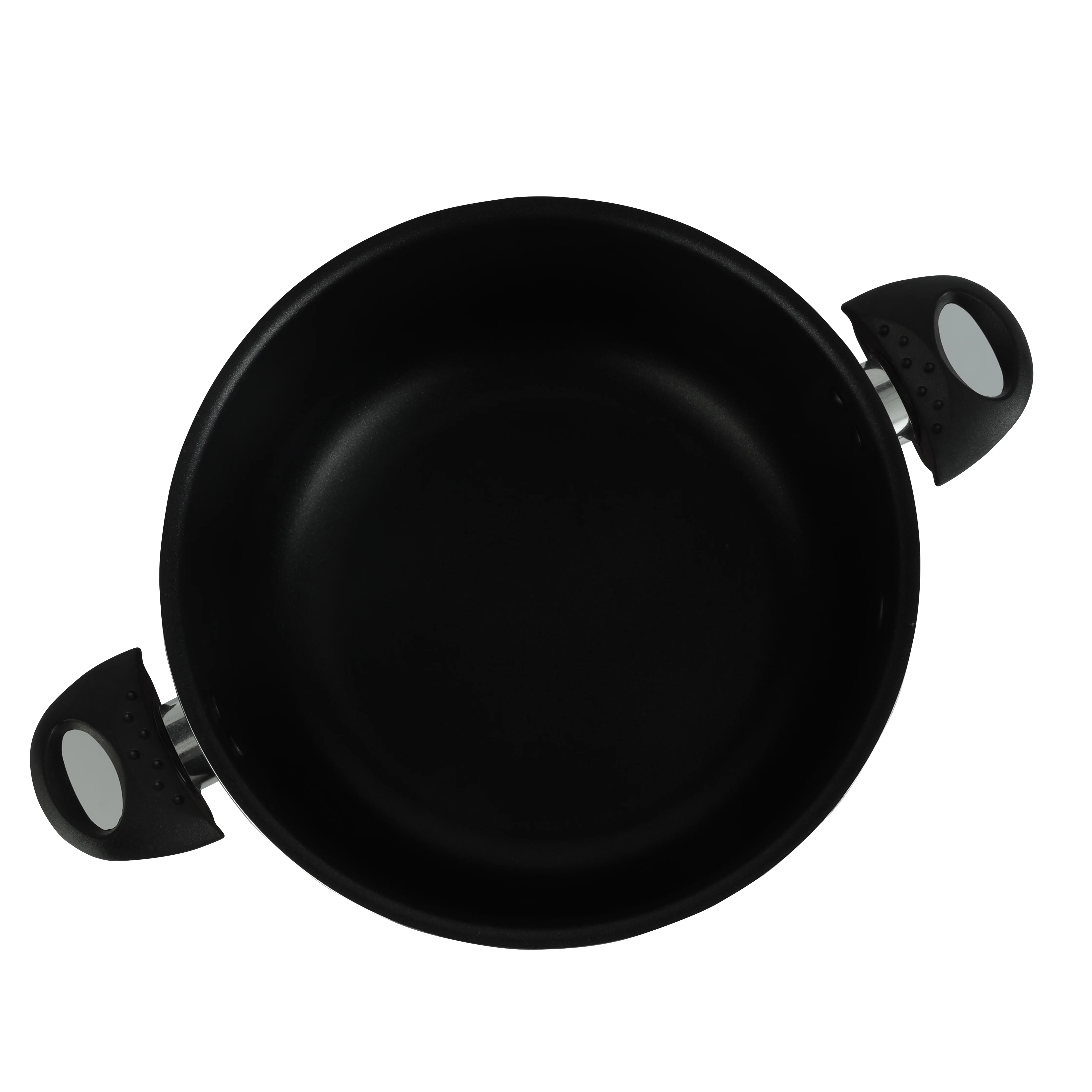 Royalford RF391C26 26CM Aluminium Non-Stick Casserole | Stainless Steel Lid | 3.0MM Thick Pressed Aluminium Body | 3-Layer Durable Coating | Stylish & Long-Lasting Use - Image 4