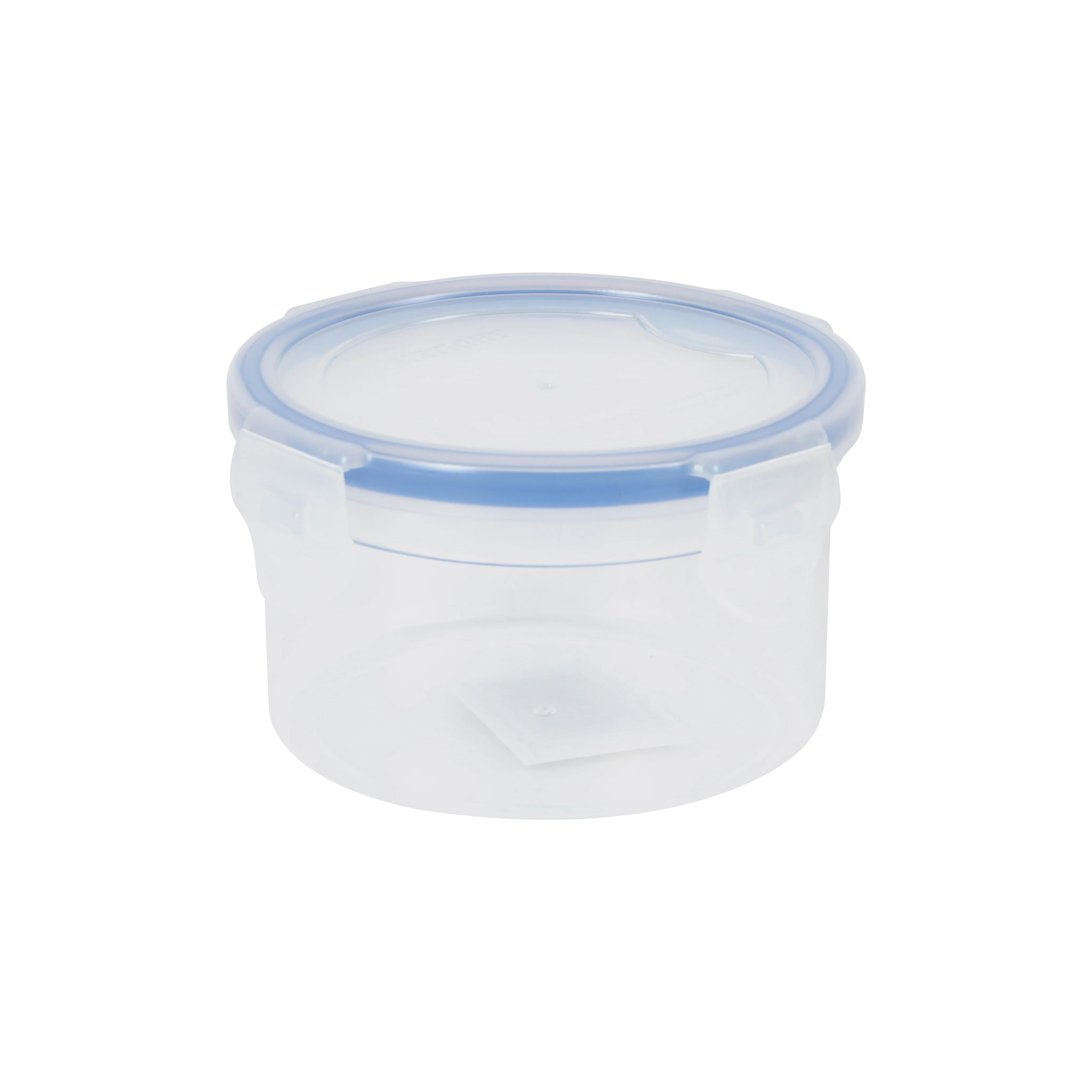 Royalford RF419APB Airtight Food Storage Container | Leak Proof Round Plastic Box | Silicone Seal | Locking Clips | BPA Free Durable Kitchen Storage Jar |Easy to clean