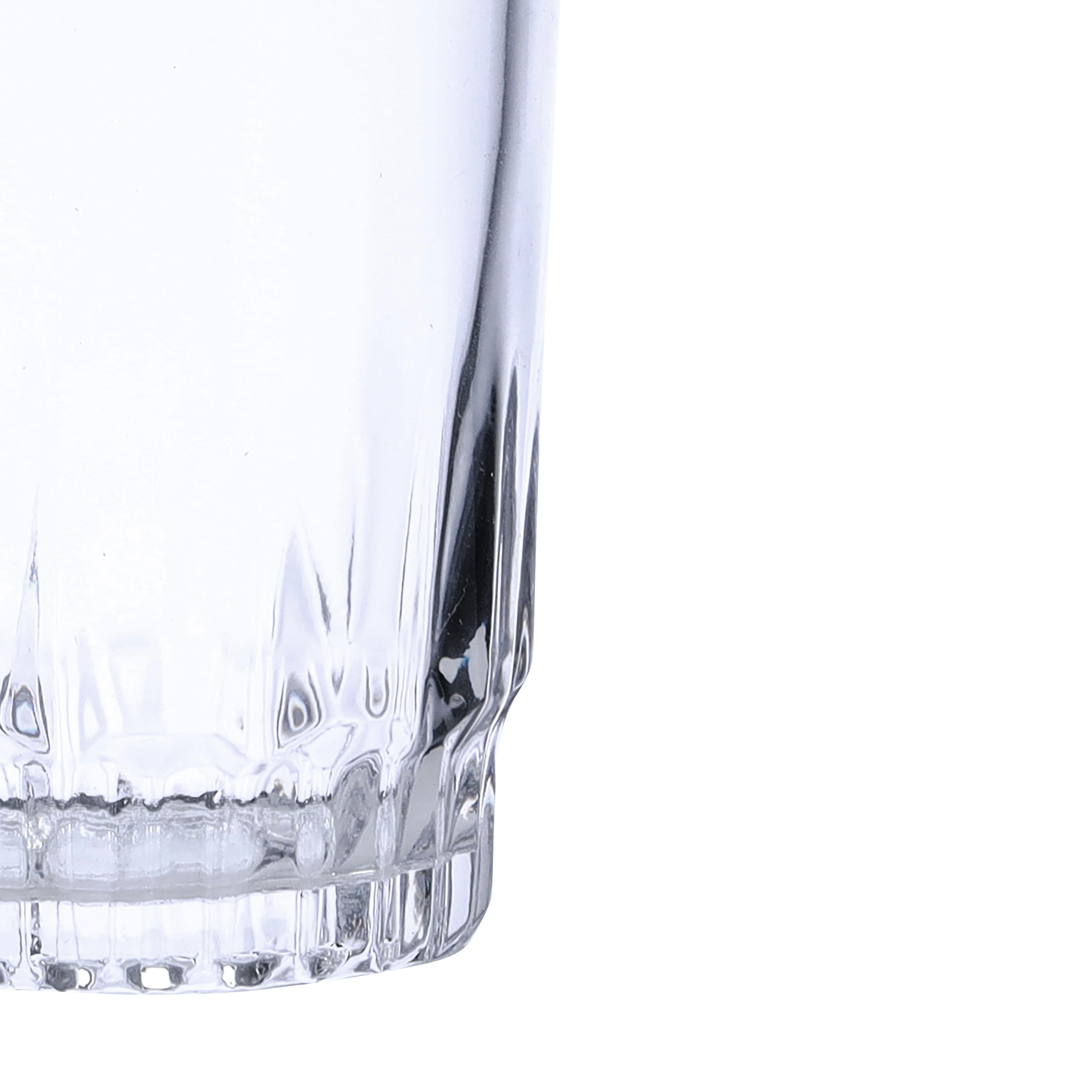 Royalford RF4269 6 Pcs Glass Tumblers Set| Transparent Drinking Glasses & Durable Clear Water Juice Beverage Glass Set| Sturdy Base for Home Kitchen Everyday Use| - Image 5