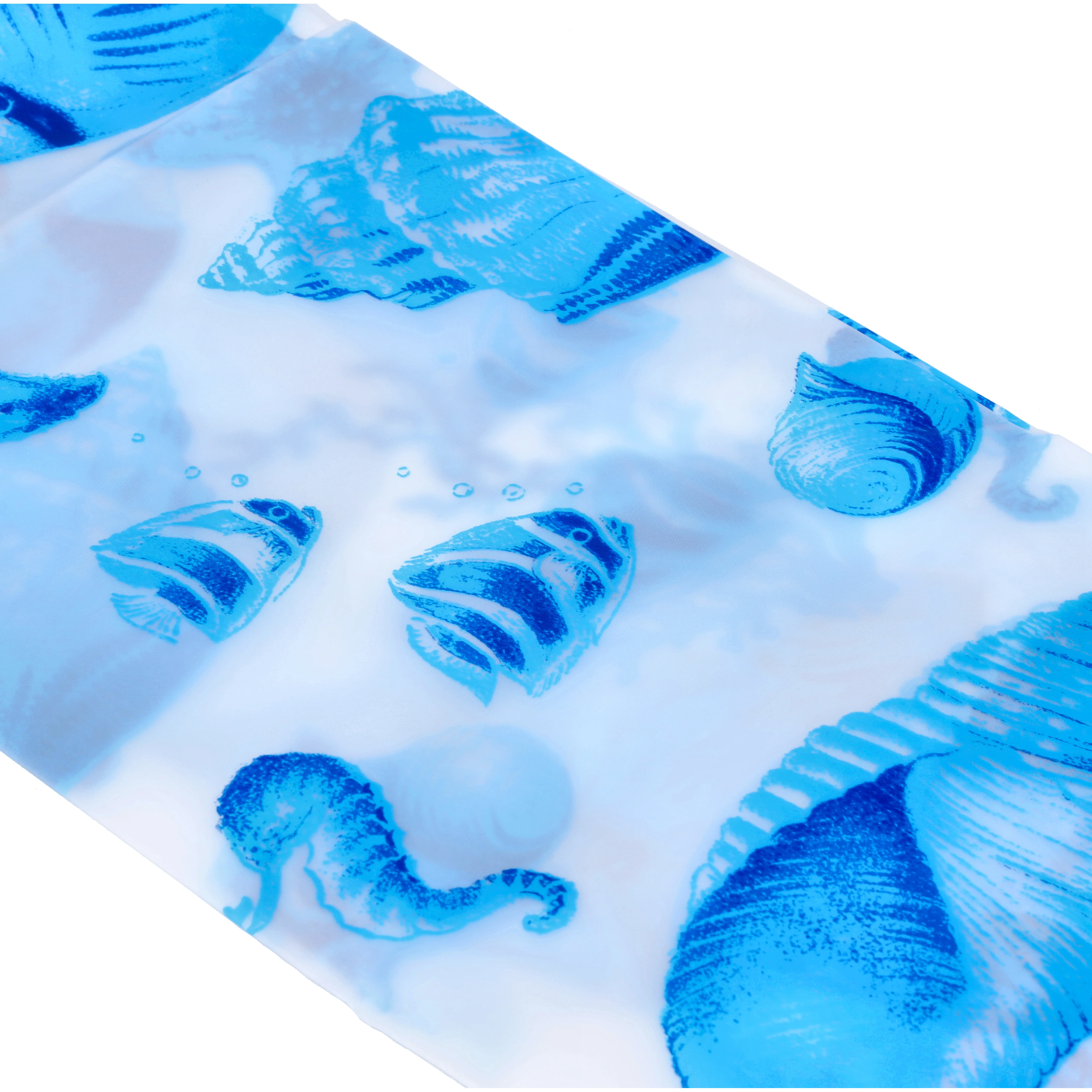 Royalford RF4685 PEVA Shower Curtain | 180x180cm size | Waterproof PVC Free Bathroom Curtain | 12 Hooks, Odorless, Chlorine Free & Non-Toxic Water Repellent Material - Image 2