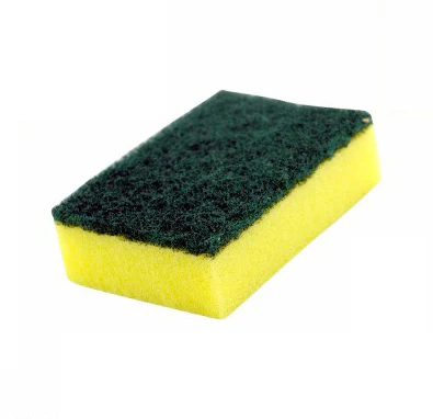 Royalford RF4848 SS Rosele Wilkin’s Sponge Scouring Pad 10pcs| offers heavy-duty cleaning with durable dual-layer design| removing grease and stains effectively| - Image 4